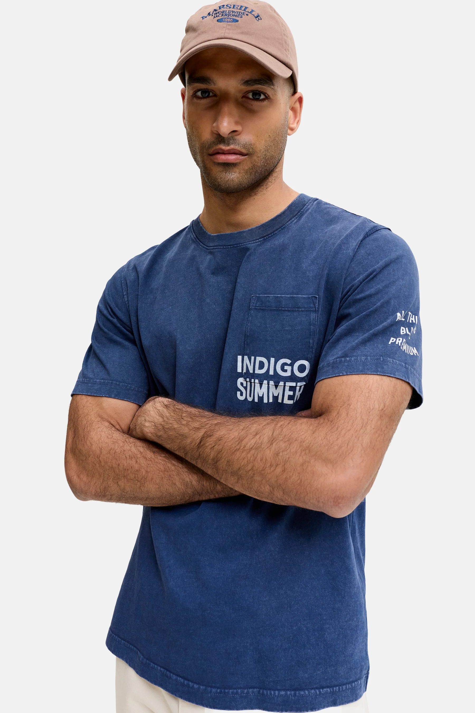 T-shirt met korte mouwen - blauw - Image 6