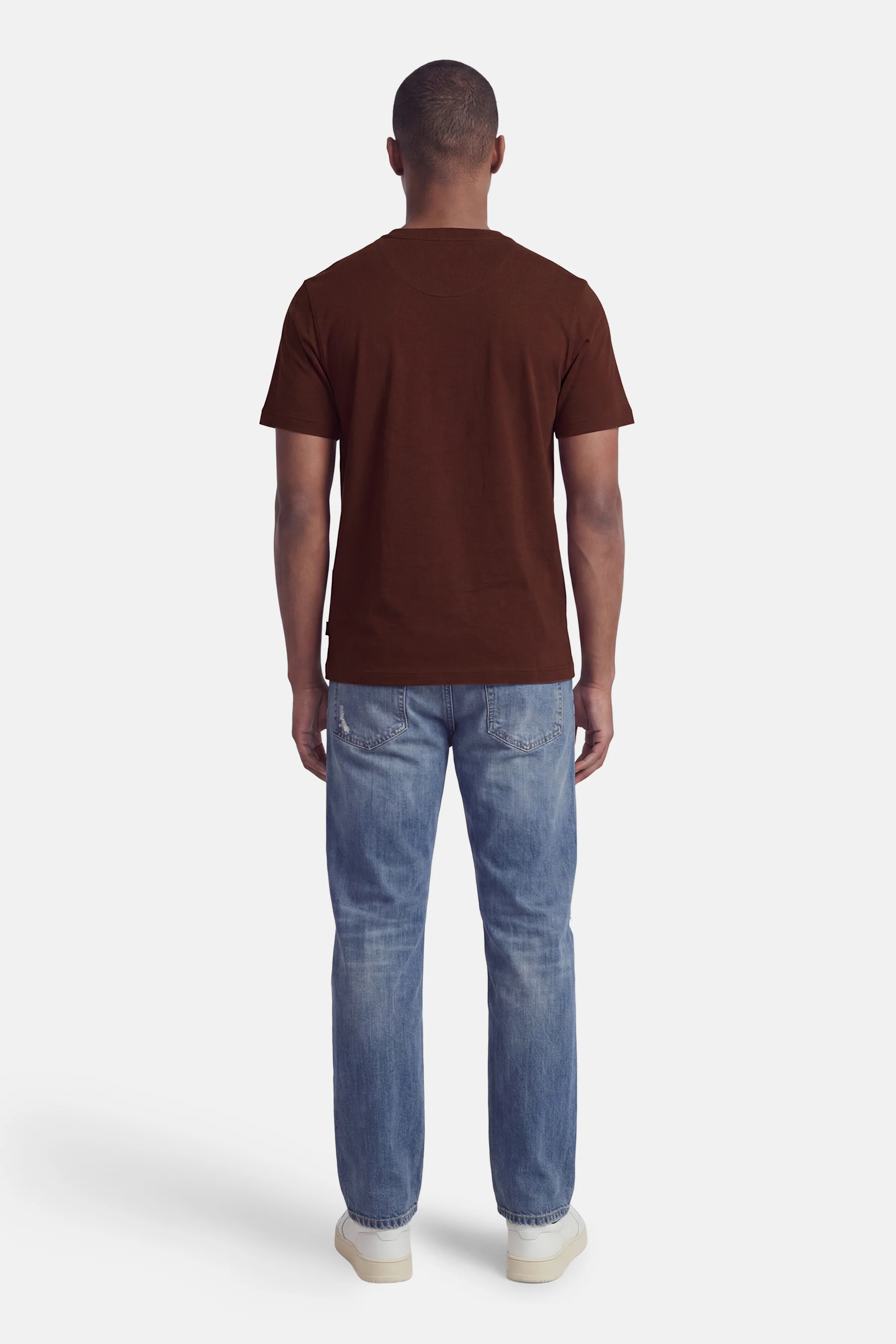 T-shirt met korte mouwen - Bruin - Image 3
