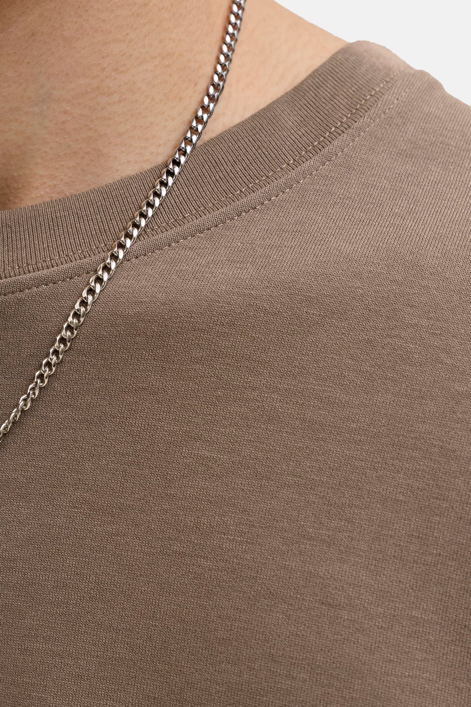 T-shirt met korte mouwen - bruin - Image 4