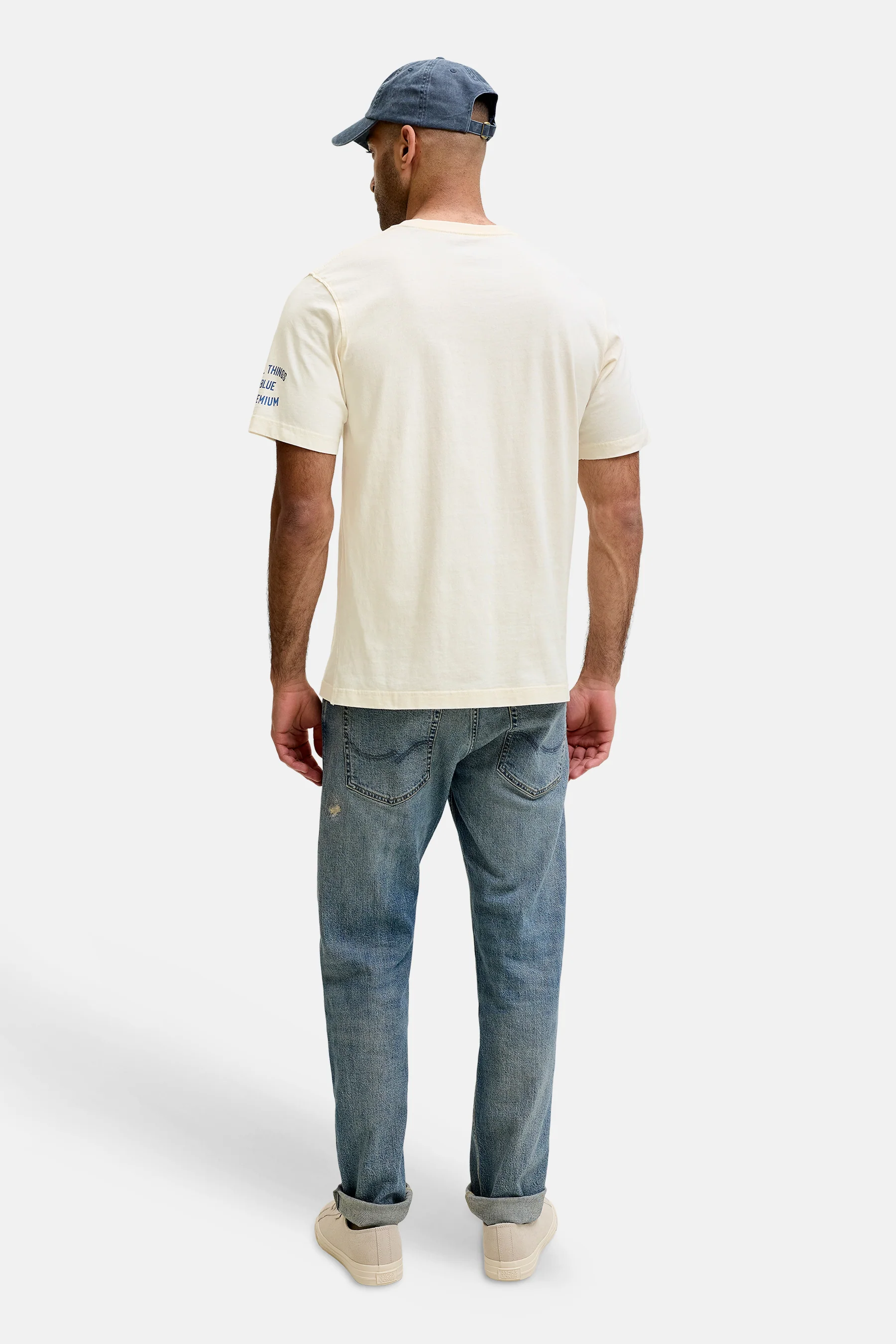 T-shirt met korte mouwen - ecru - Image 3