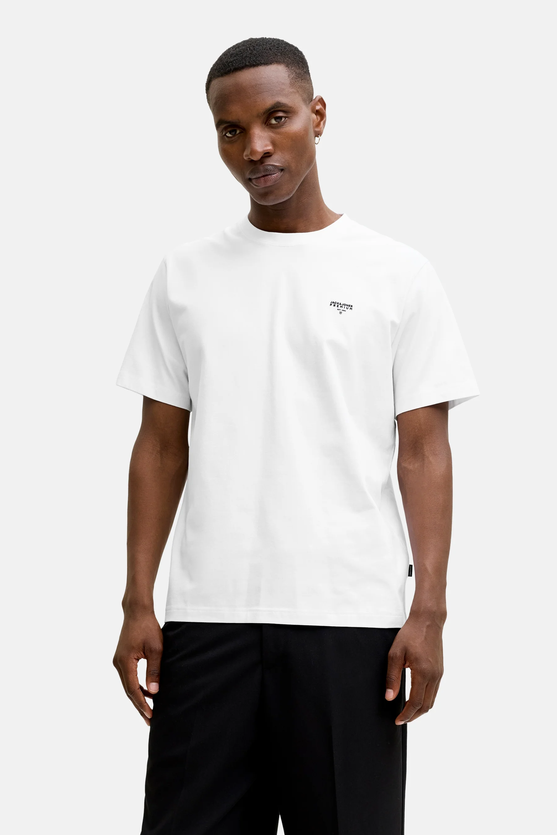 T-shirt met korte mouwen - wit