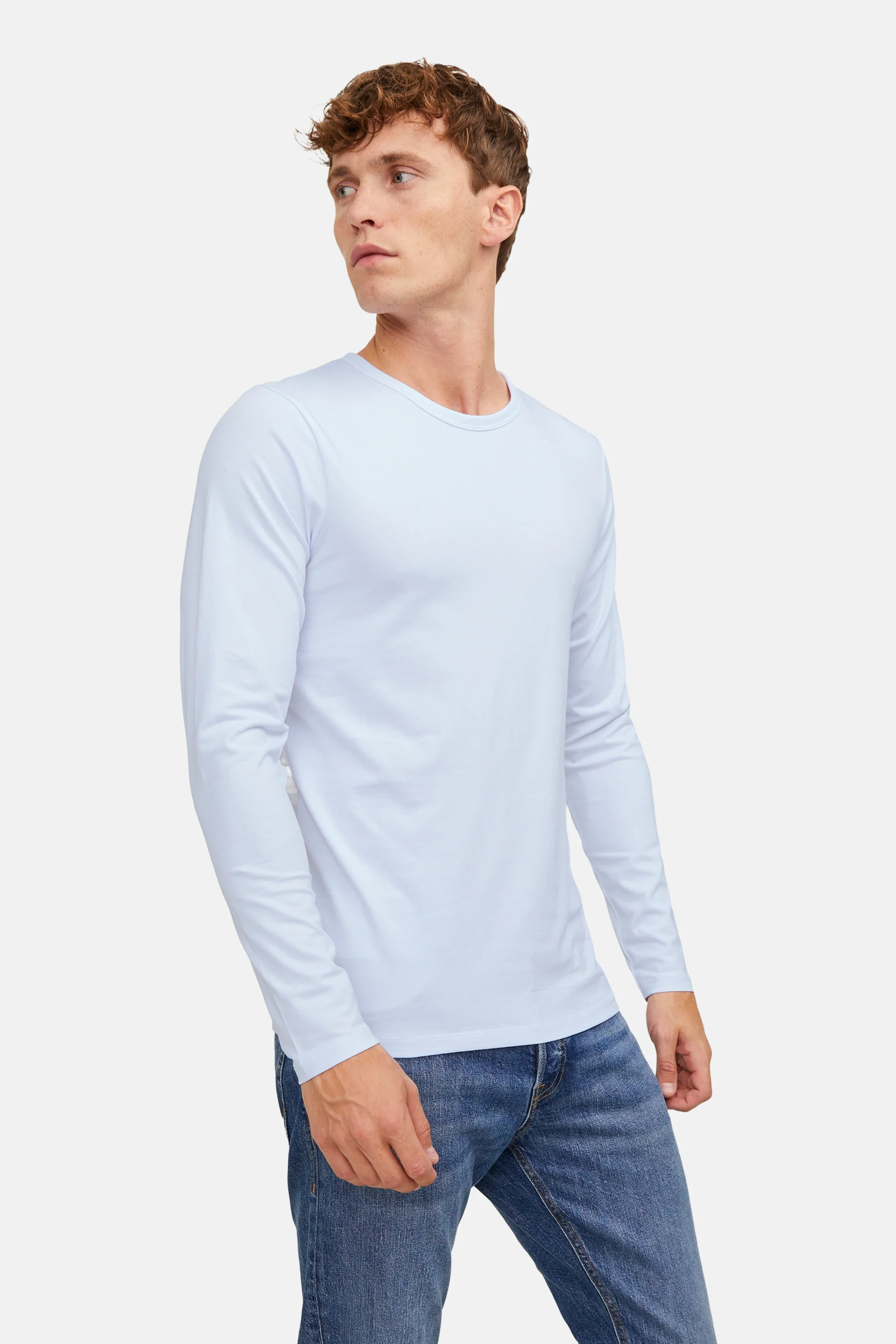 T-shirt met lange mouwen - Blauw