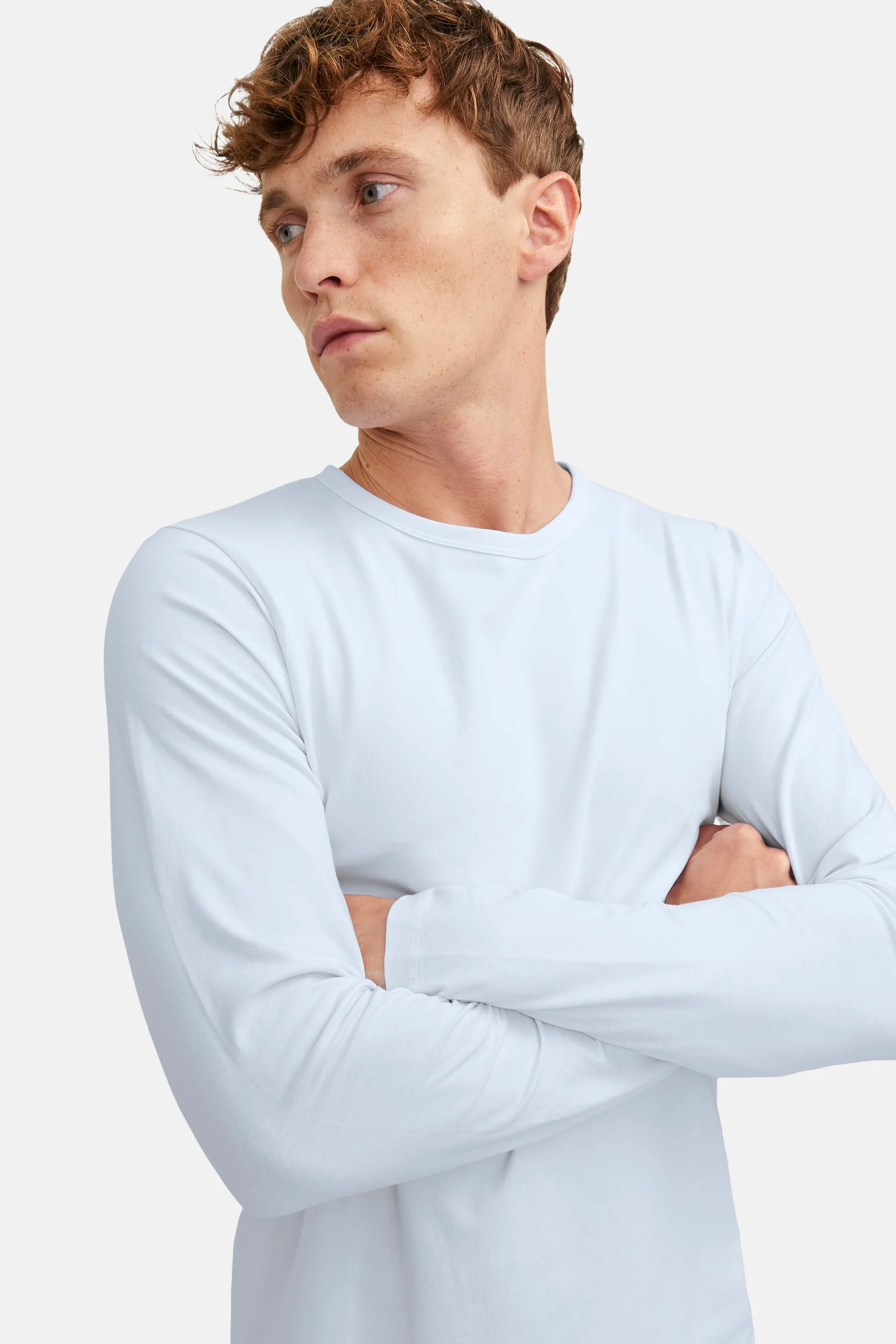 T-shirt met lange mouwen - Blauw - Image 6