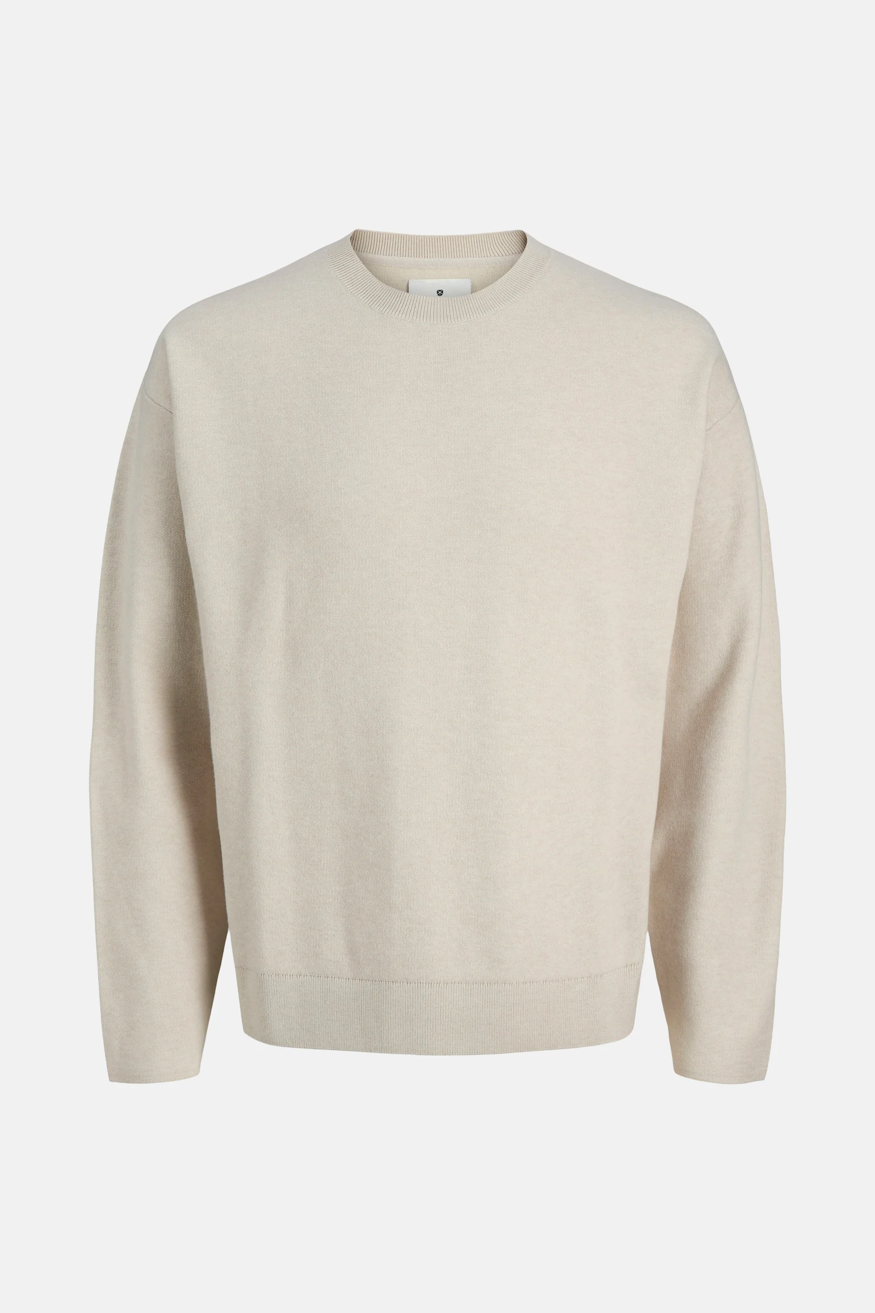 Trui met ronde hals beige - PREMIUM by JACK & JONES - Image 7