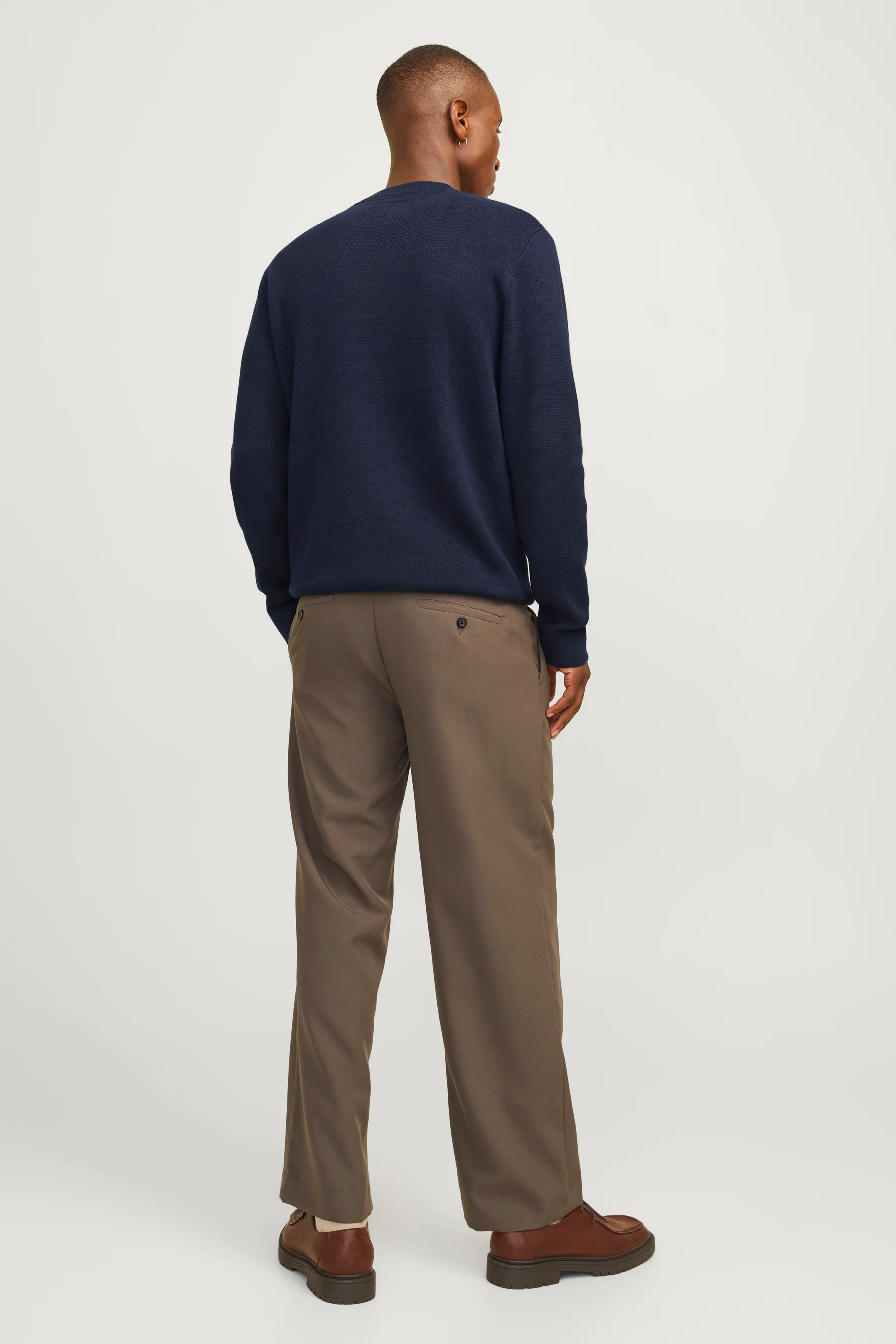 Pull met ronde hals - blauw - Image 3