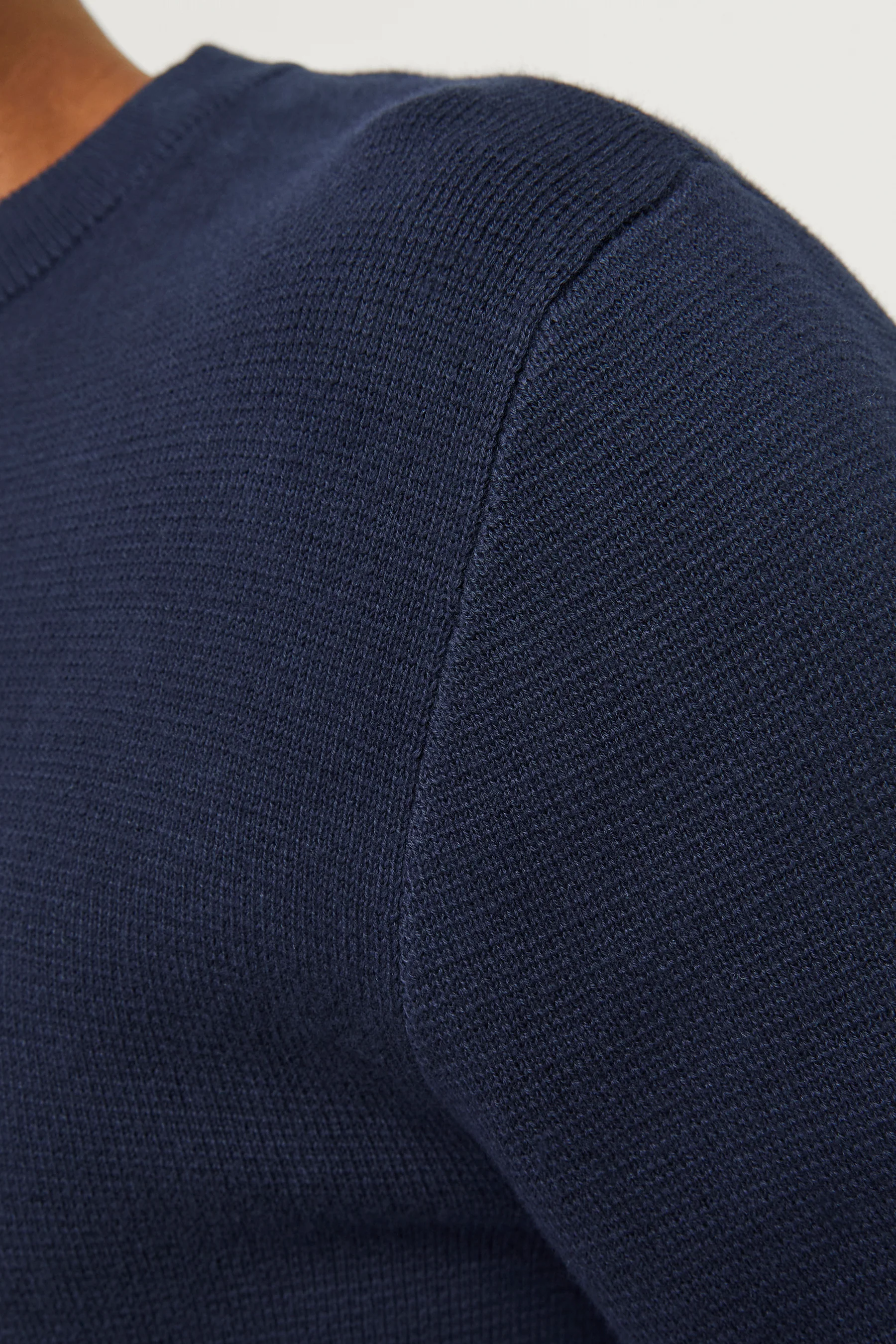 Pull met ronde hals - blauw - Image 4