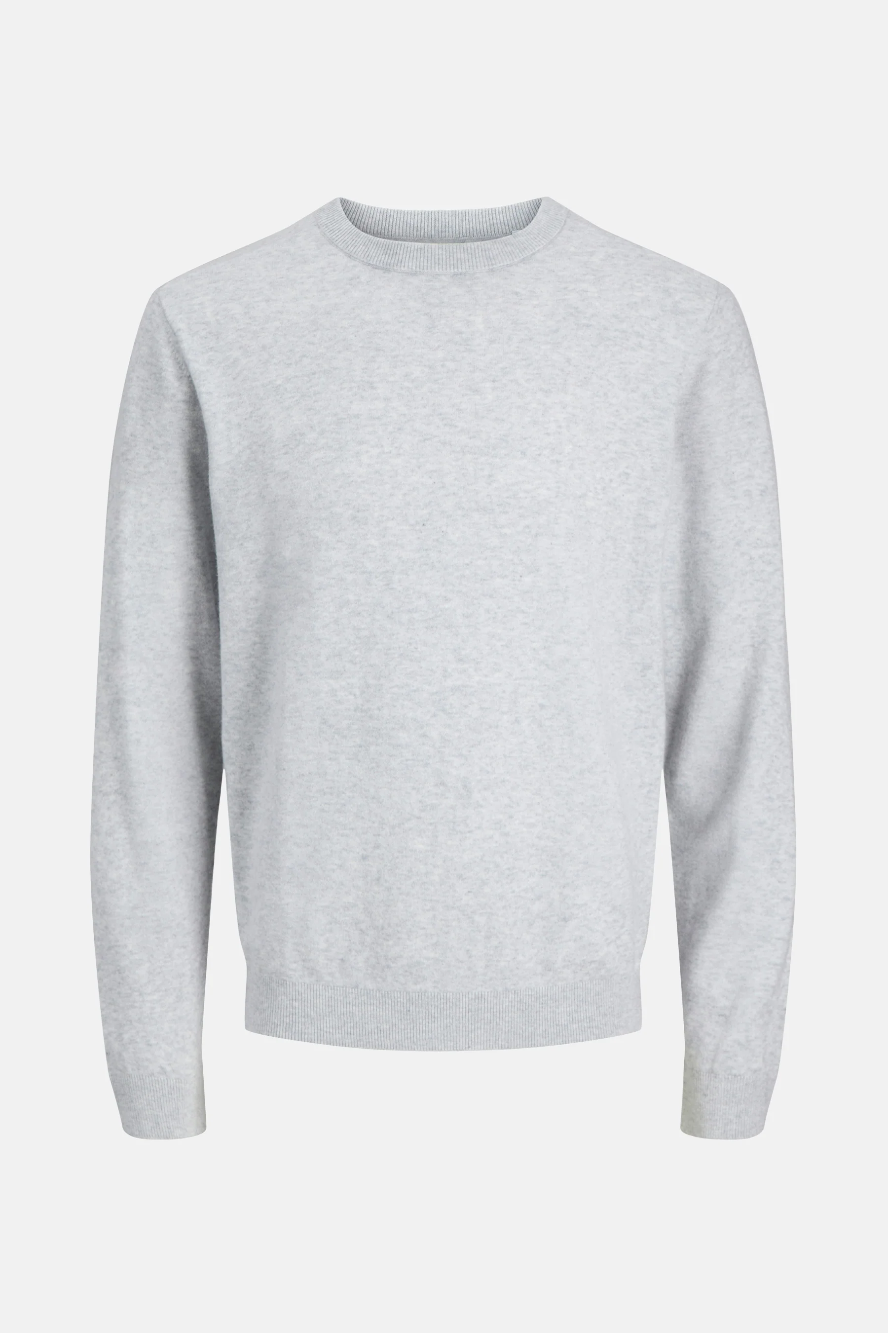 Pull met ronde hals - grijs - Image 7