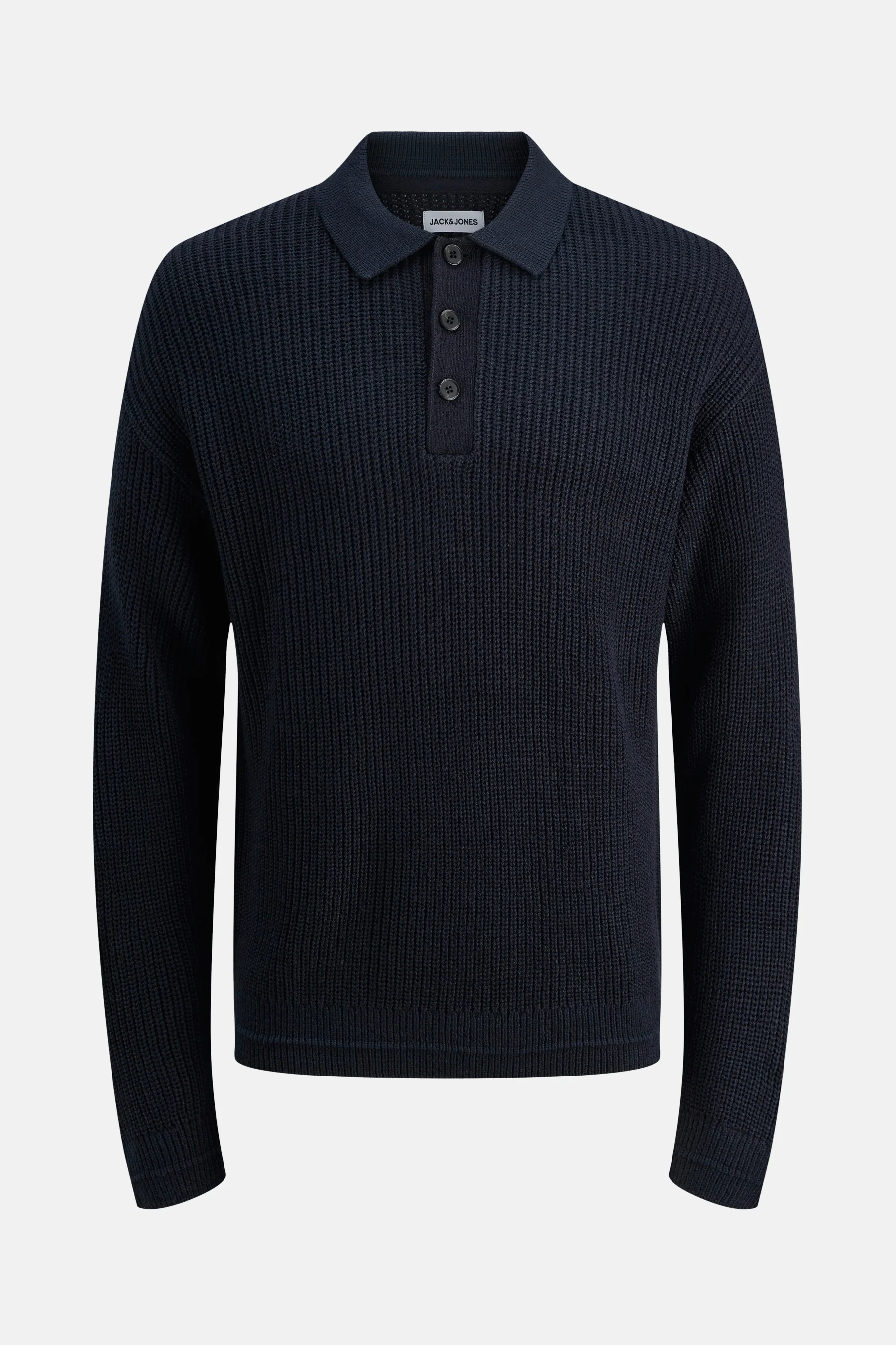 Pull met V-hals - blauw - Image 7