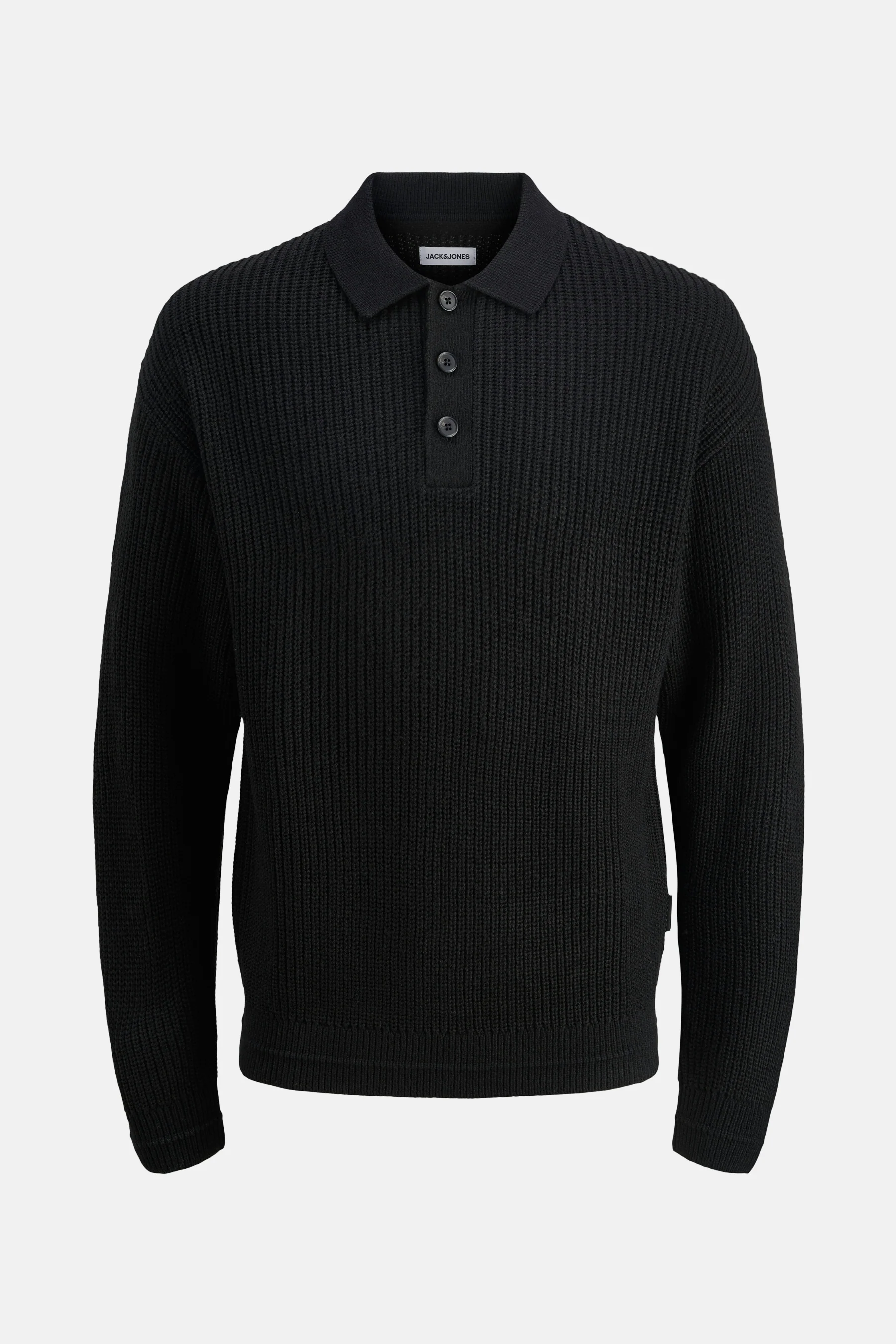 Pull met V-hals - zwart - Image 7