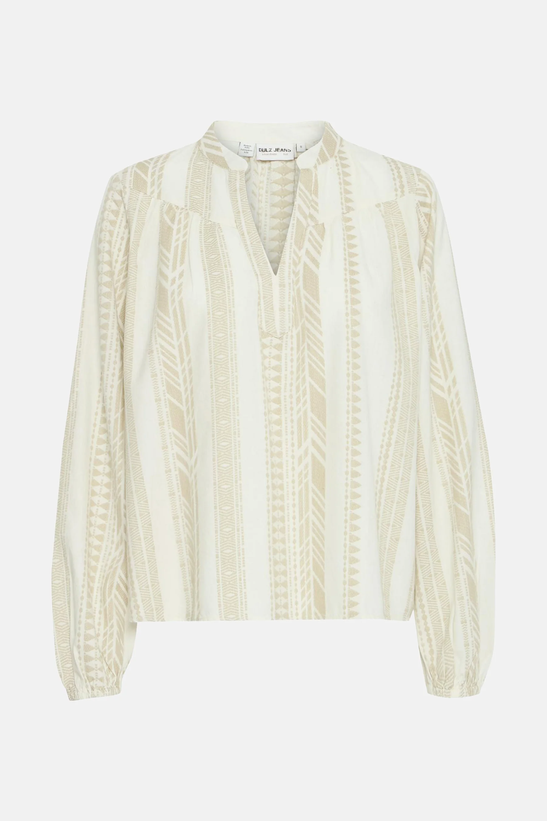 Blouse met lange mouwen - ecru - Image 5