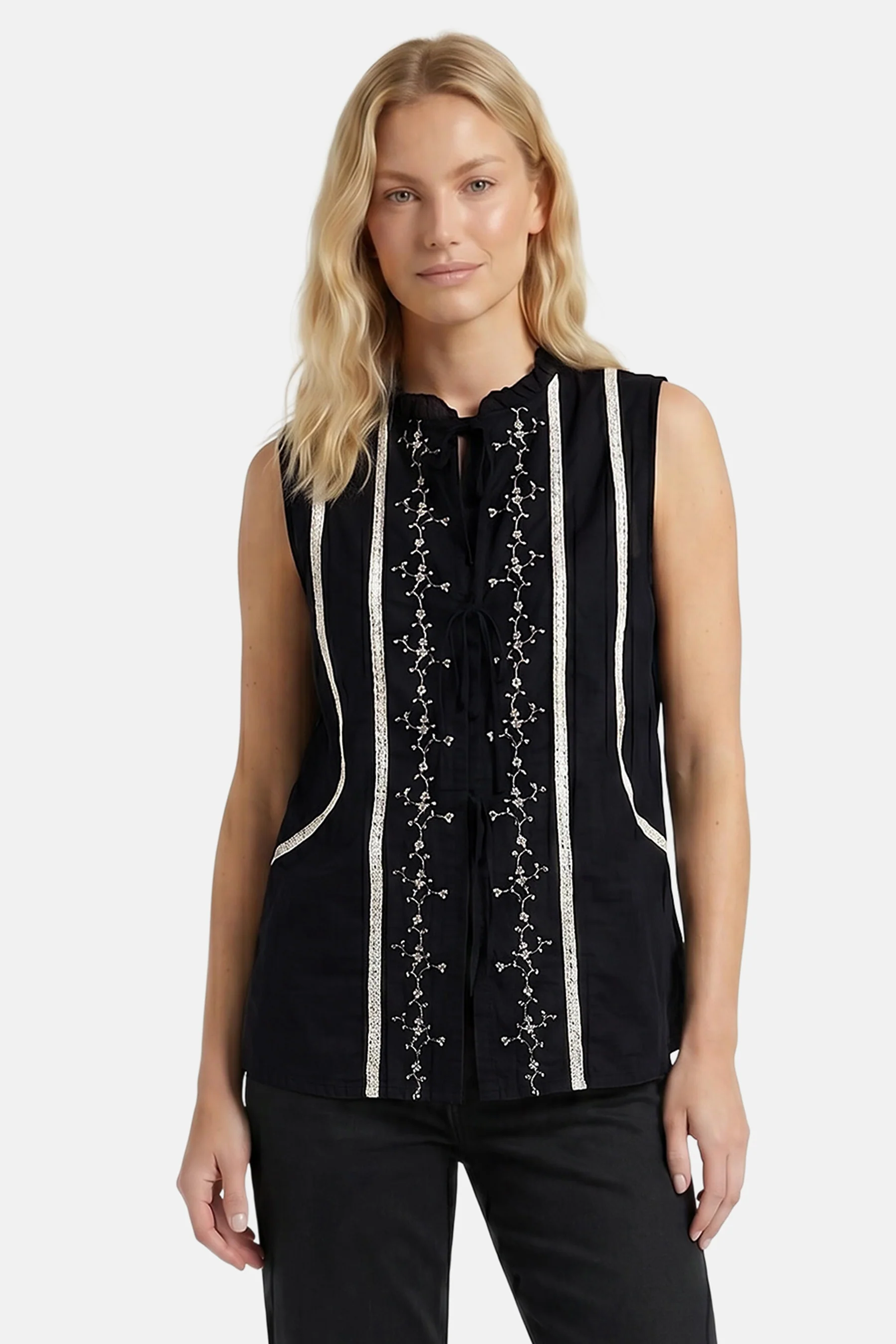 Blouse - zwart