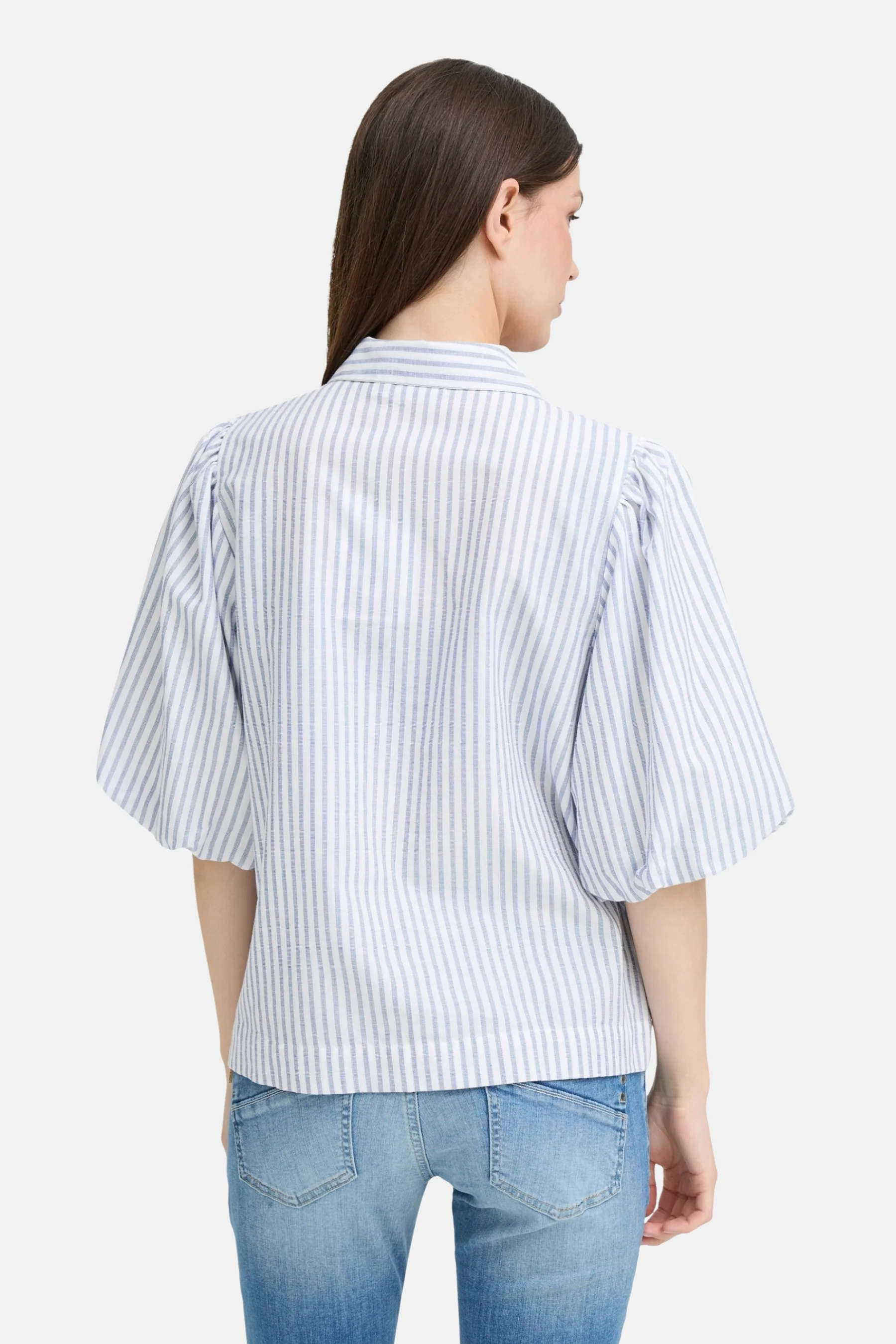 Hemd met korte mouwen - Blauw - Image 3