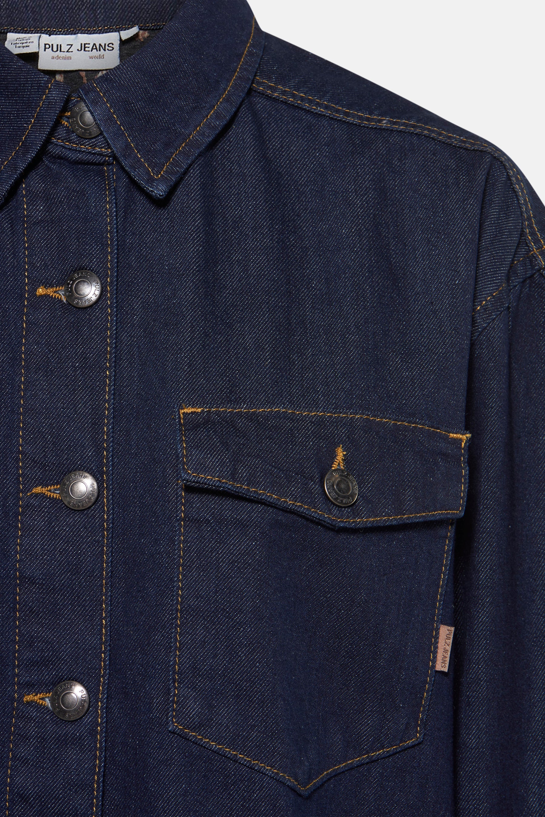 Jeanshemd - dark blue denim - Image 4