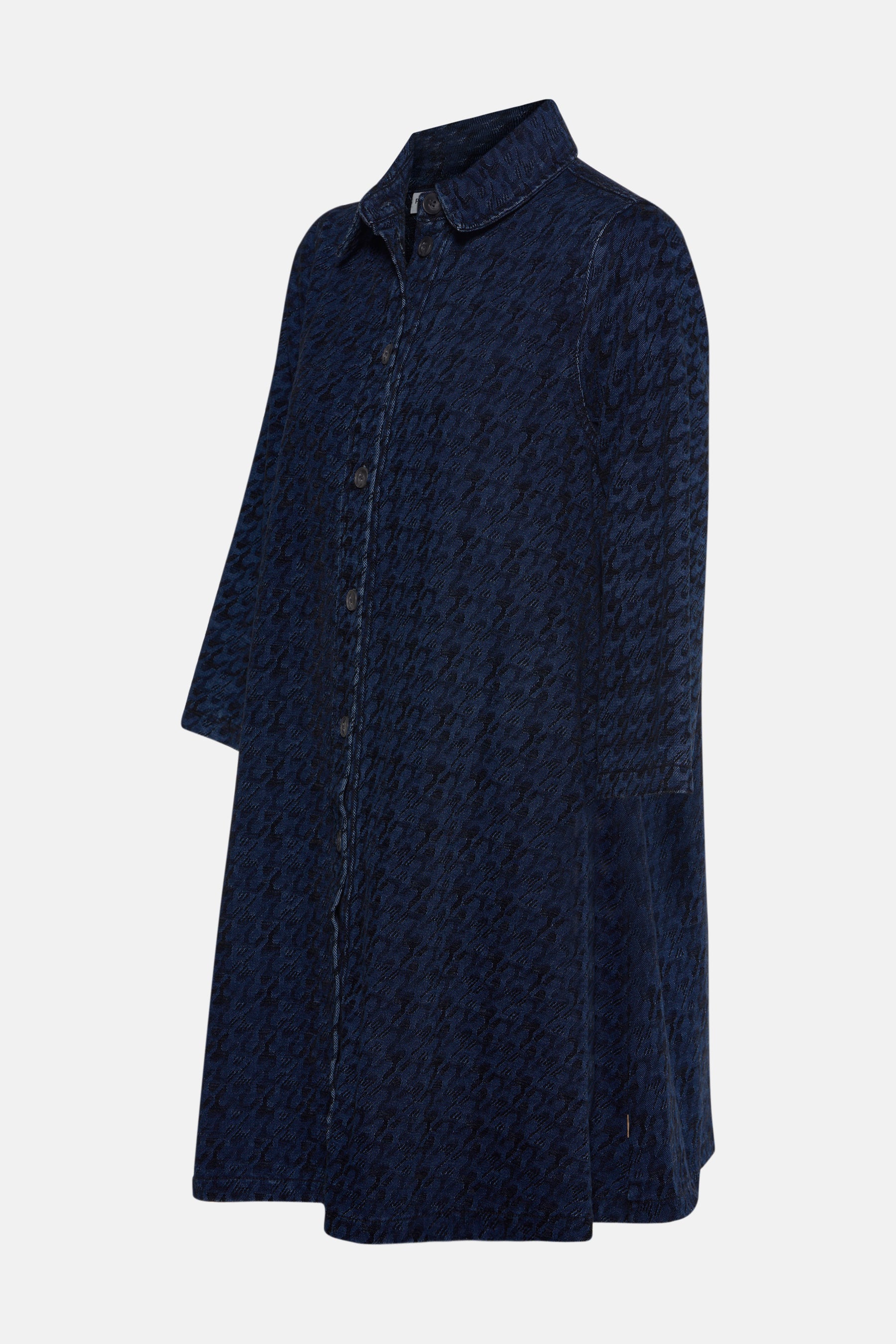 Kleedje met lange mouwen - dark blue denim - Image 2
