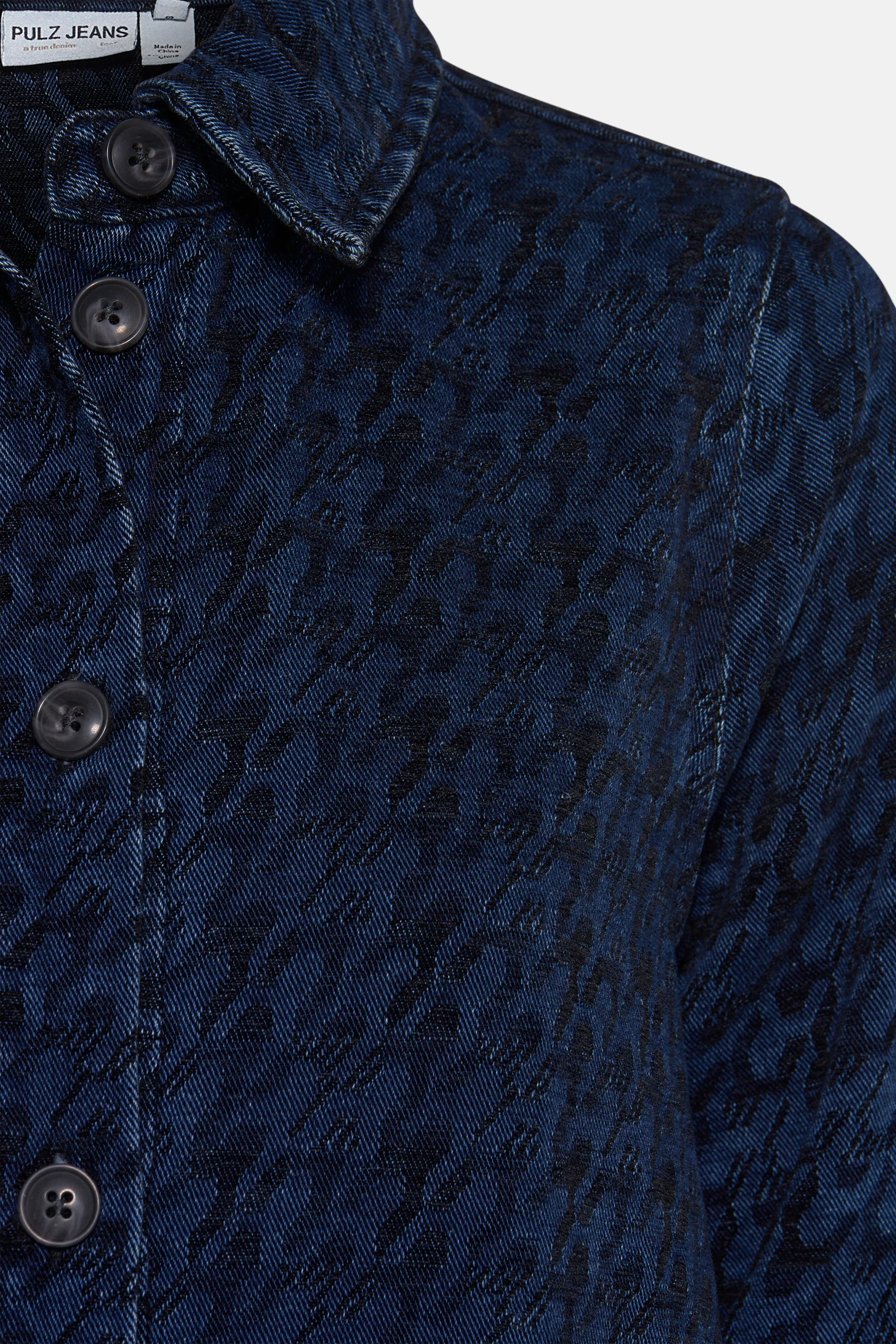 Kleedje met lange mouwen - dark blue denim - Image 4