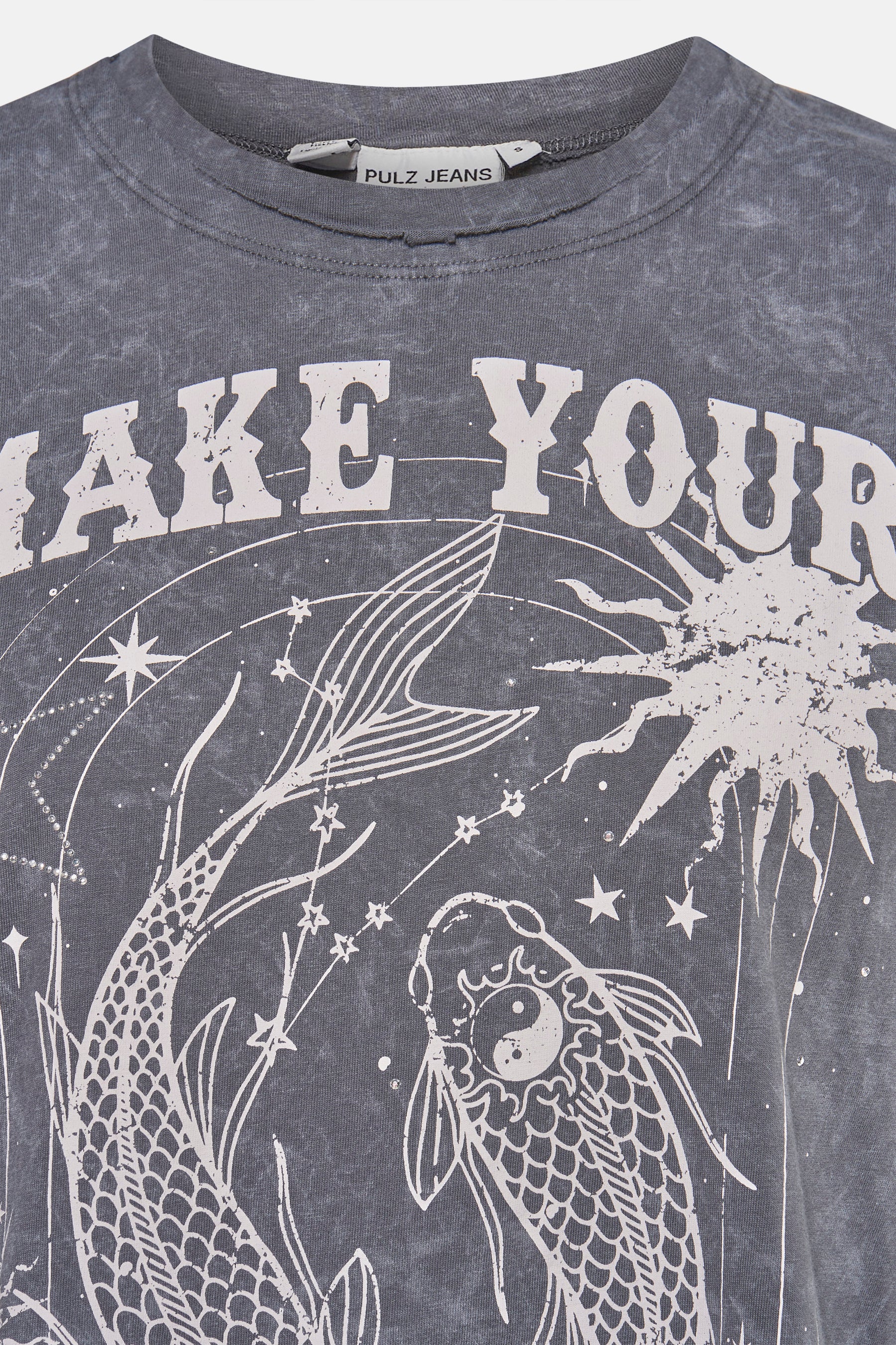T-shirt met korte mouwen - grijs - Image 3