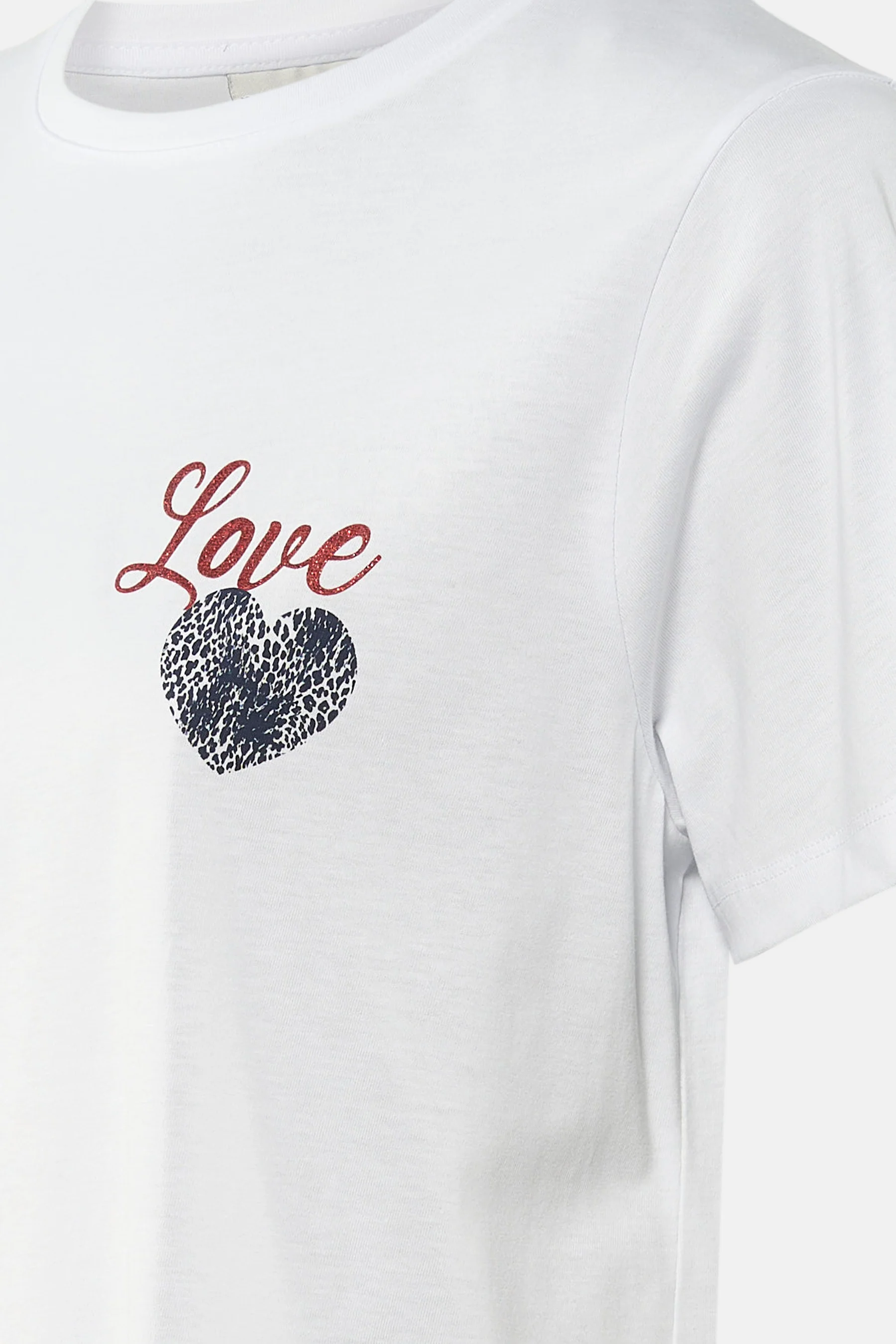 T-shirt met korte mouwen - wit - Image 4