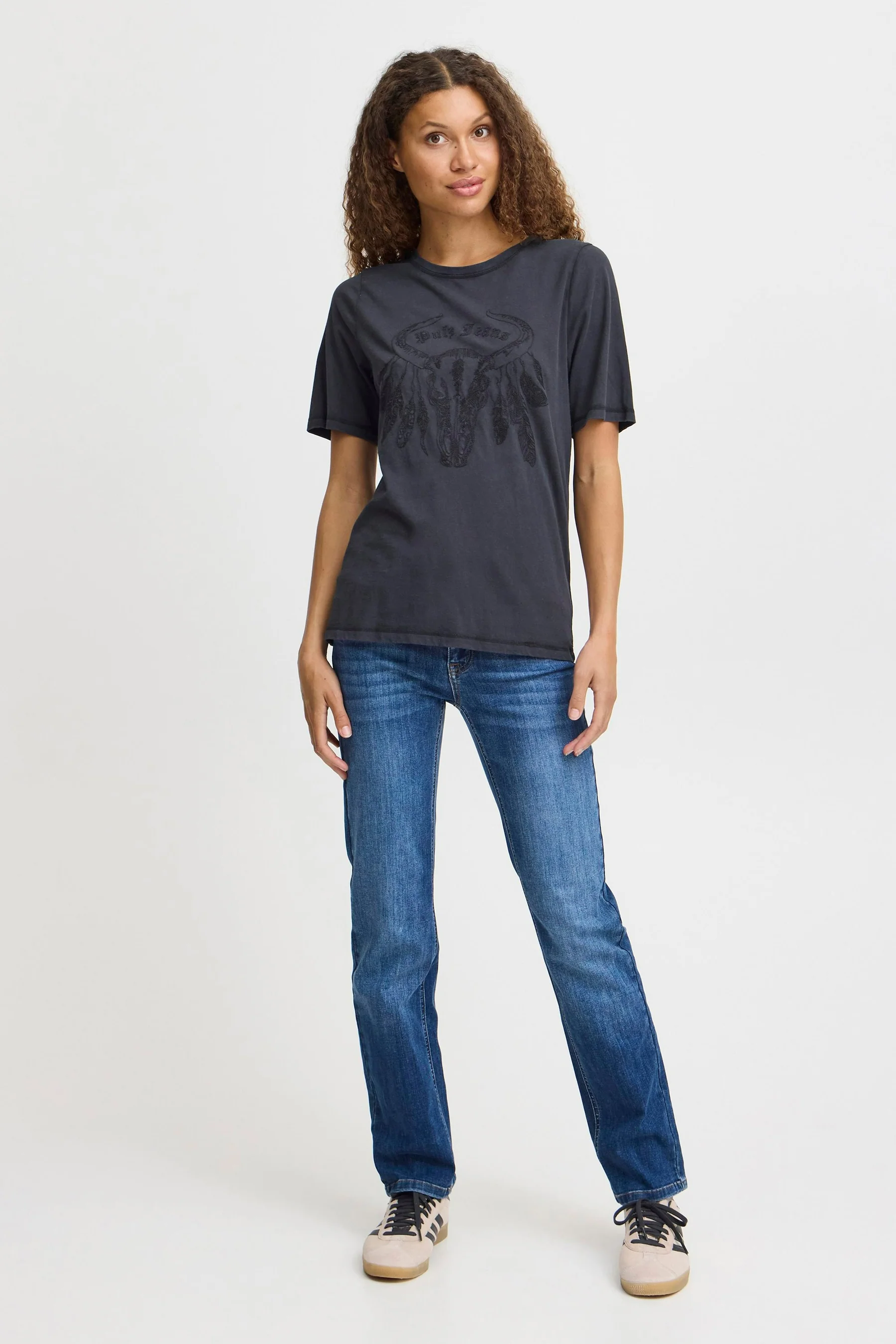 T-shirt met korte mouwen - zwart - Image 2