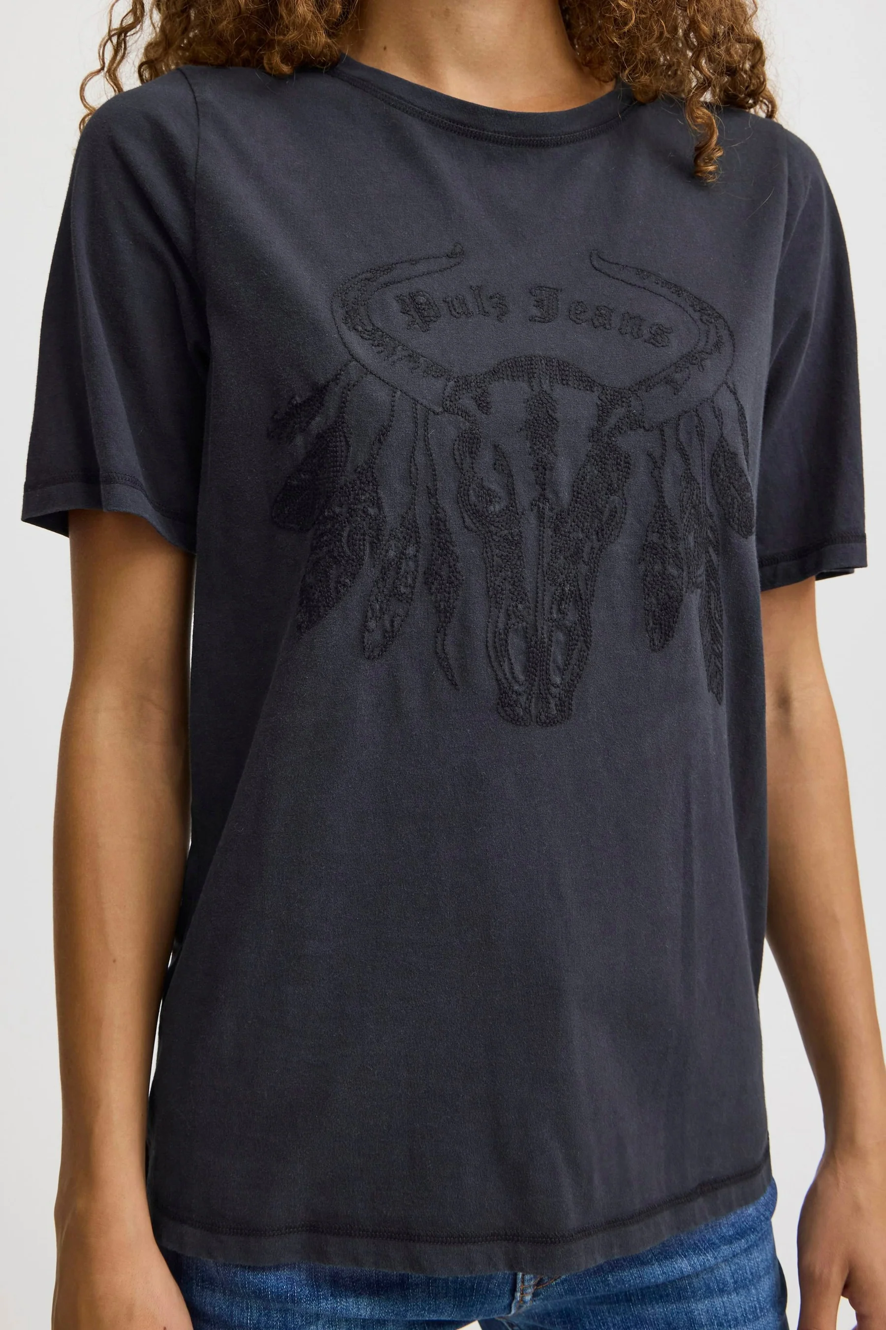 T-shirt met korte mouwen - zwart - Image 4