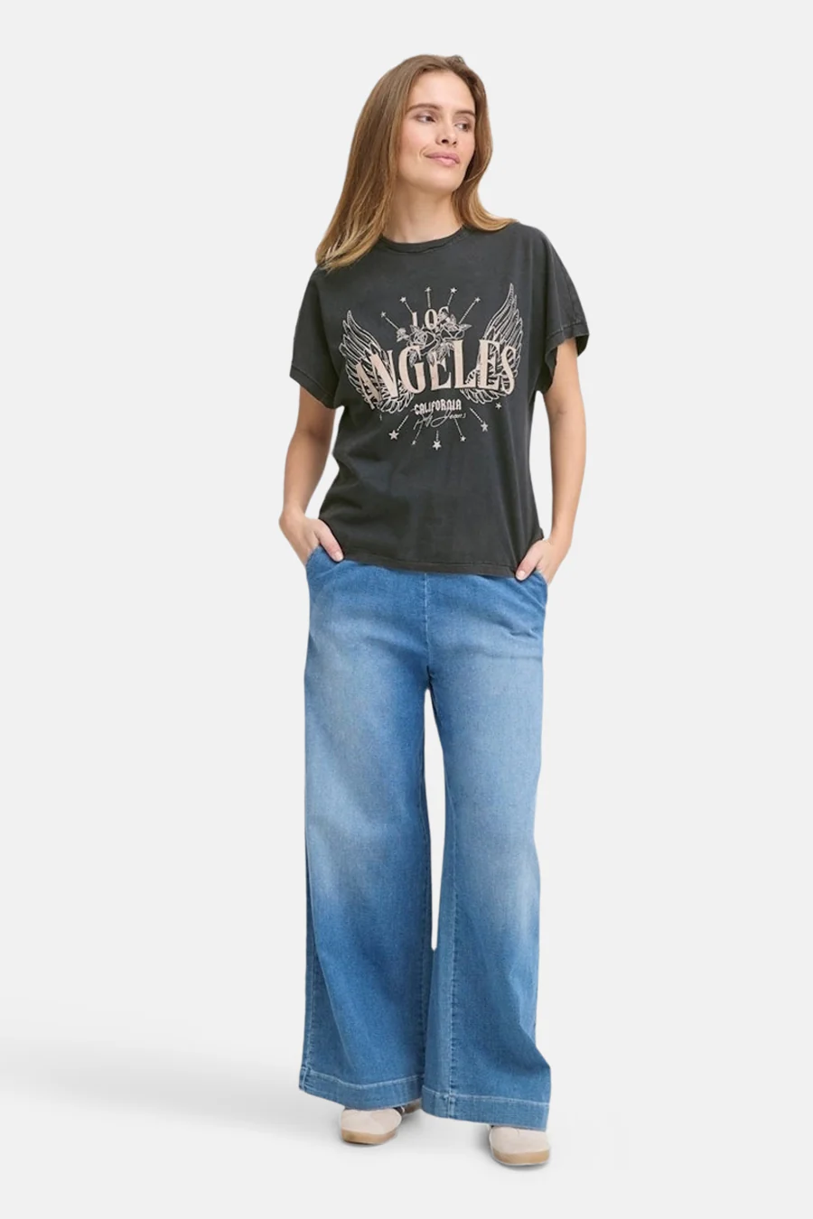 T-shirt met korte mouwen - zwart - Image 2