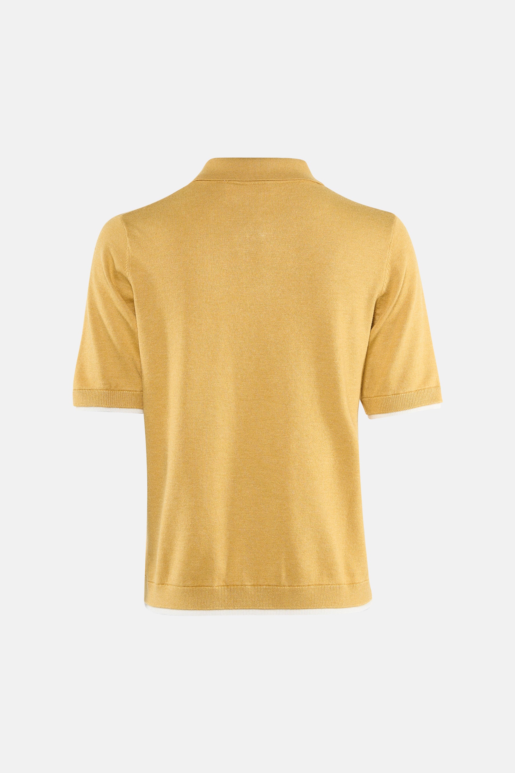 Pull met ronde hals - geel - Image 2