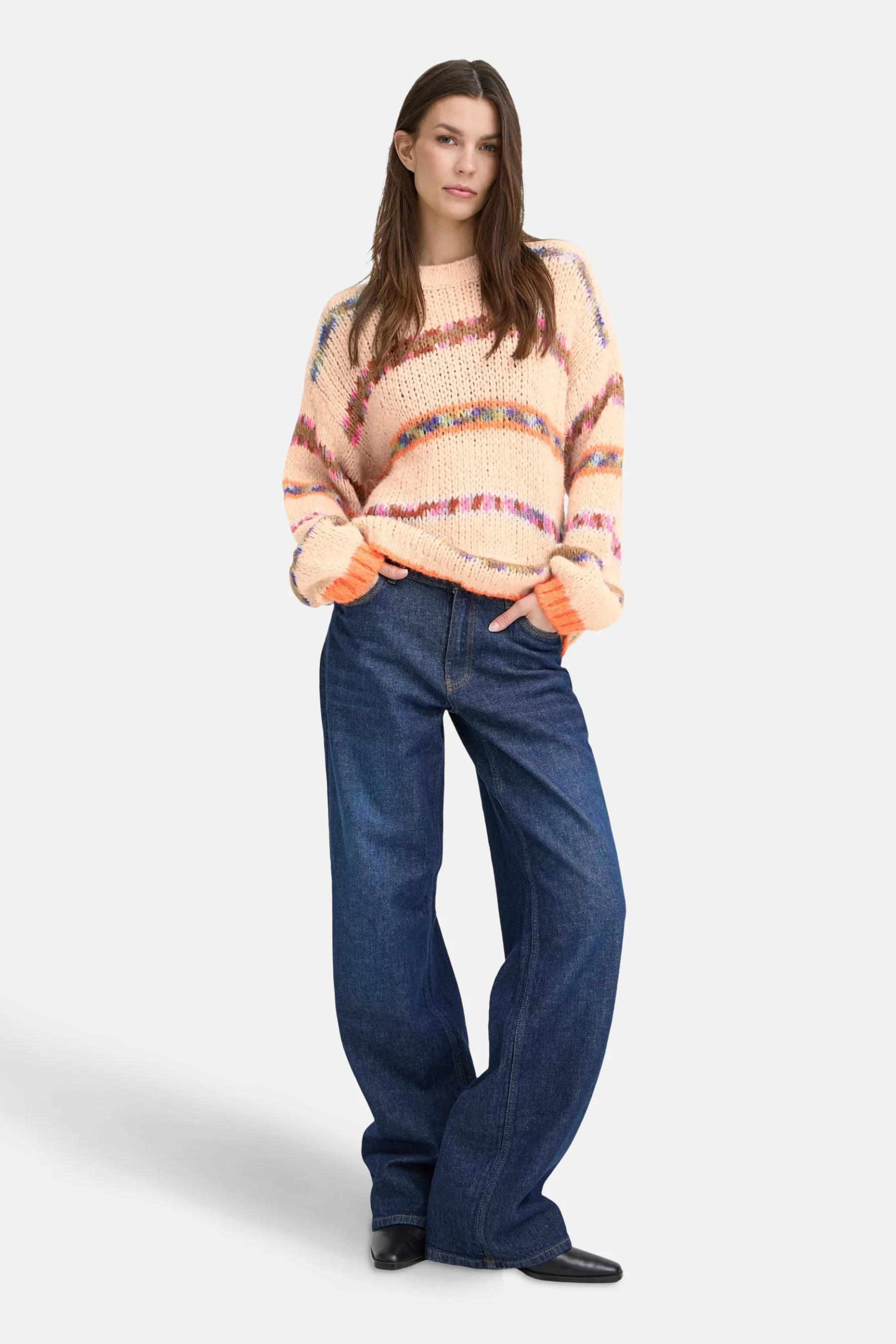 Pull met ronde hals - Multicolor - Image 2