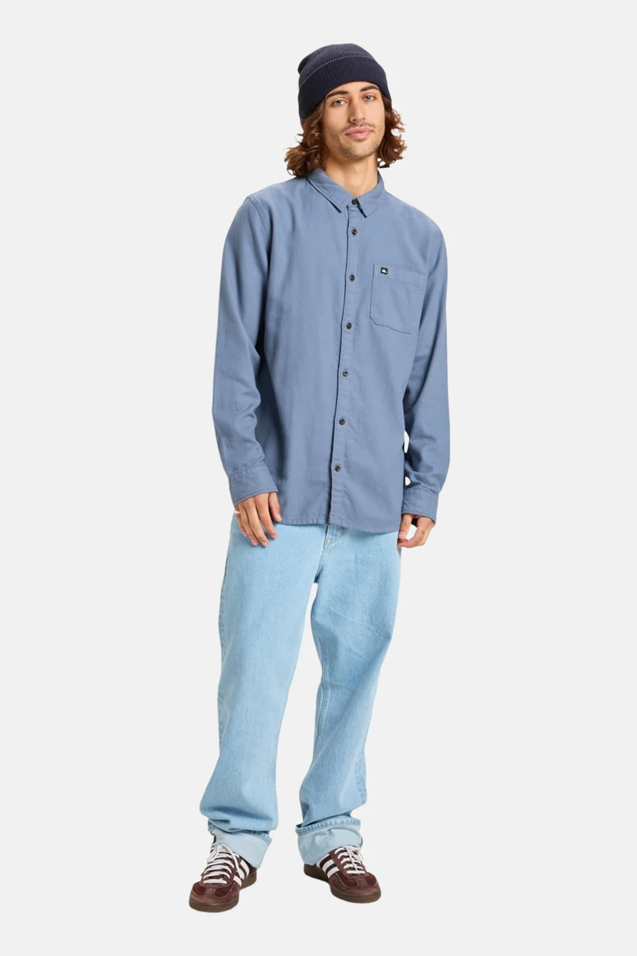 Hemd (lange mouwen) blauw - Quiksilver - Image 2