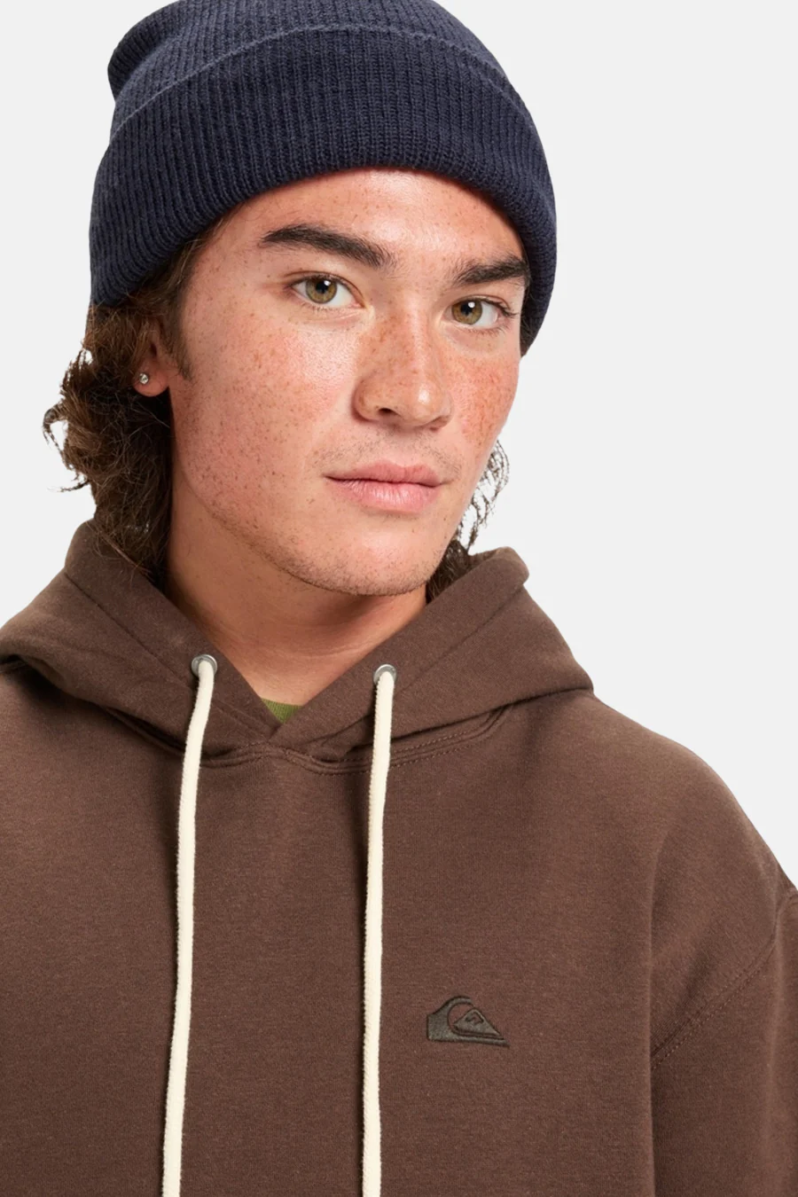 Sweater met kap bruin - Quiksilver - Image 3