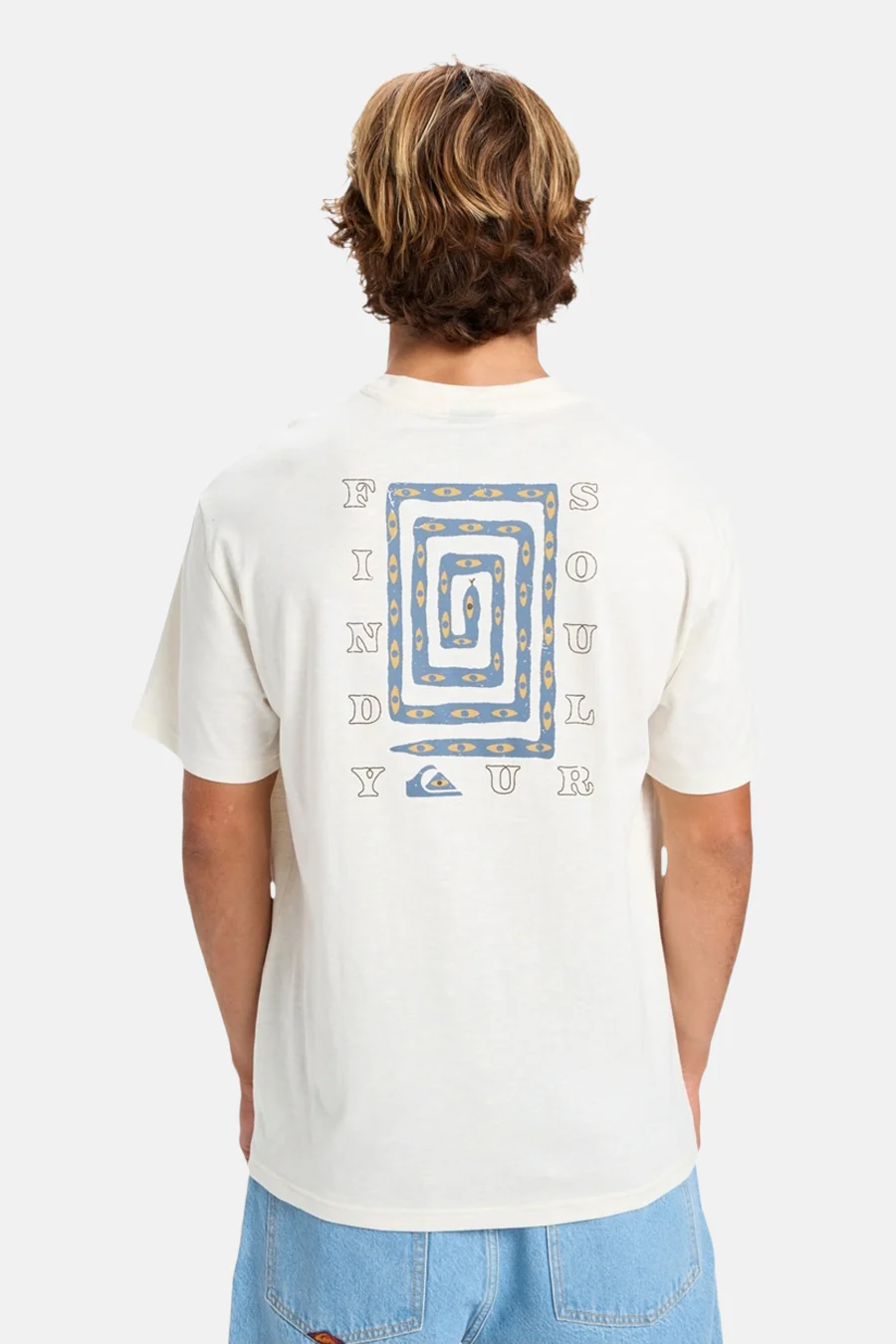 T-shirt (korte mouwen) ecru - Quiksilver