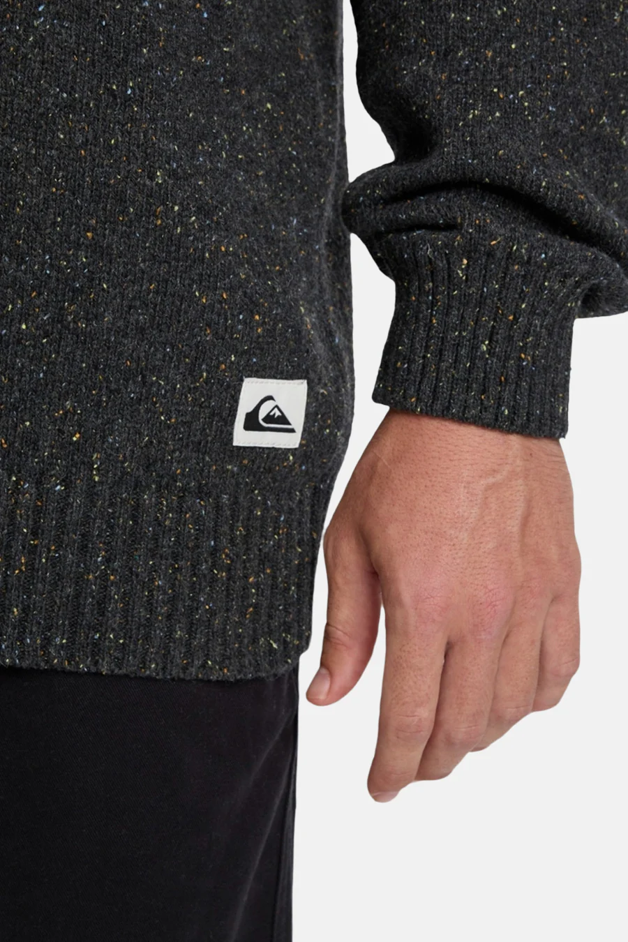 Pull met ronde hals - grijs - Image 4