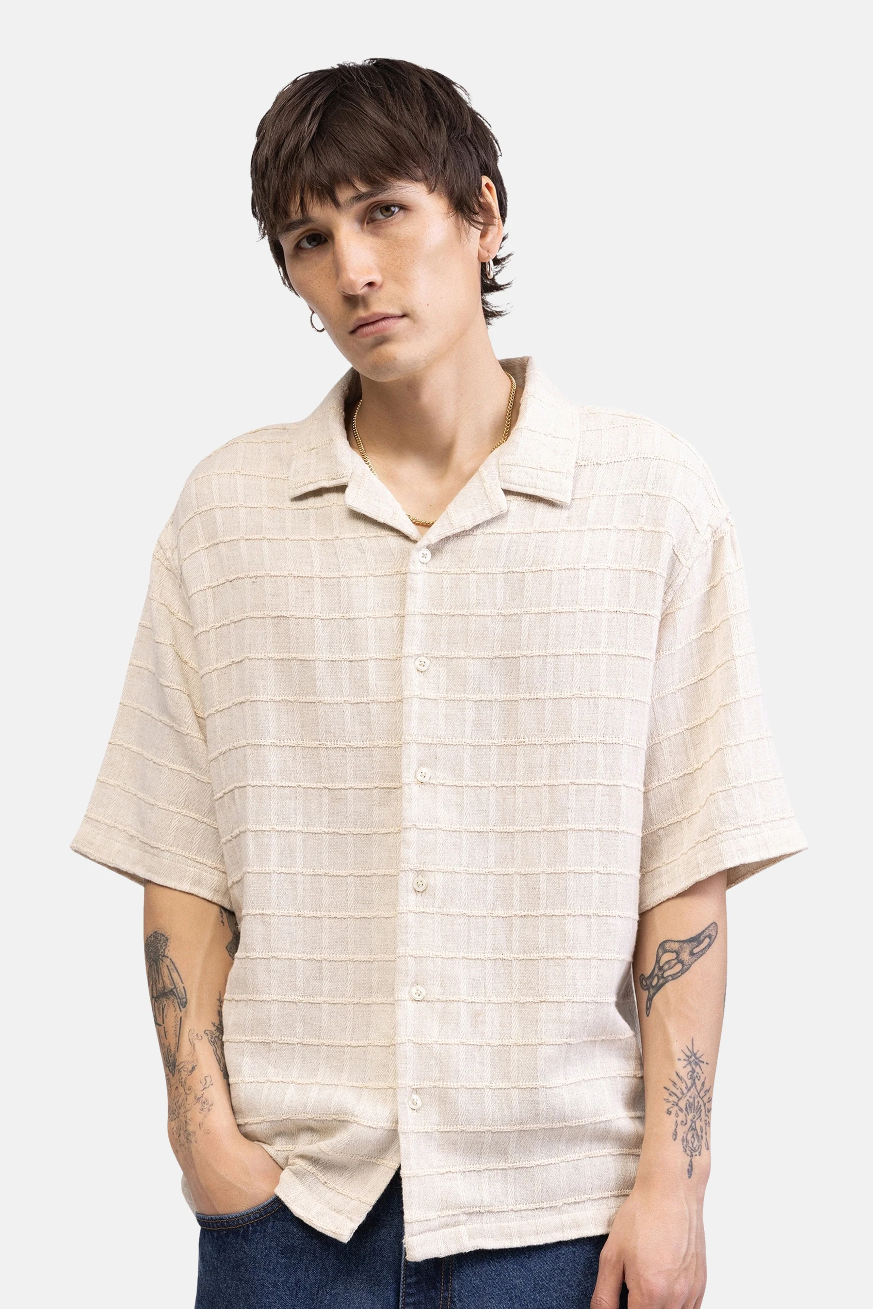 Hemd - beige