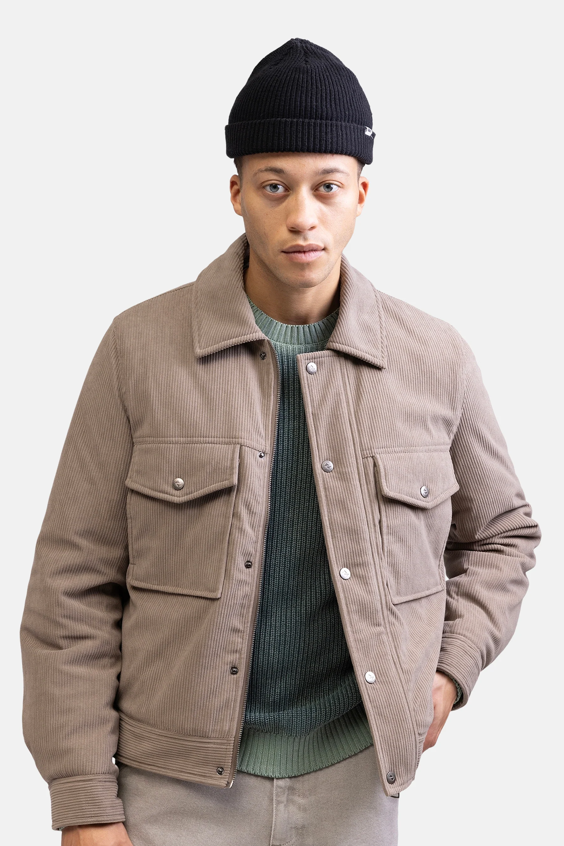Korte jas - beige - Image 2
