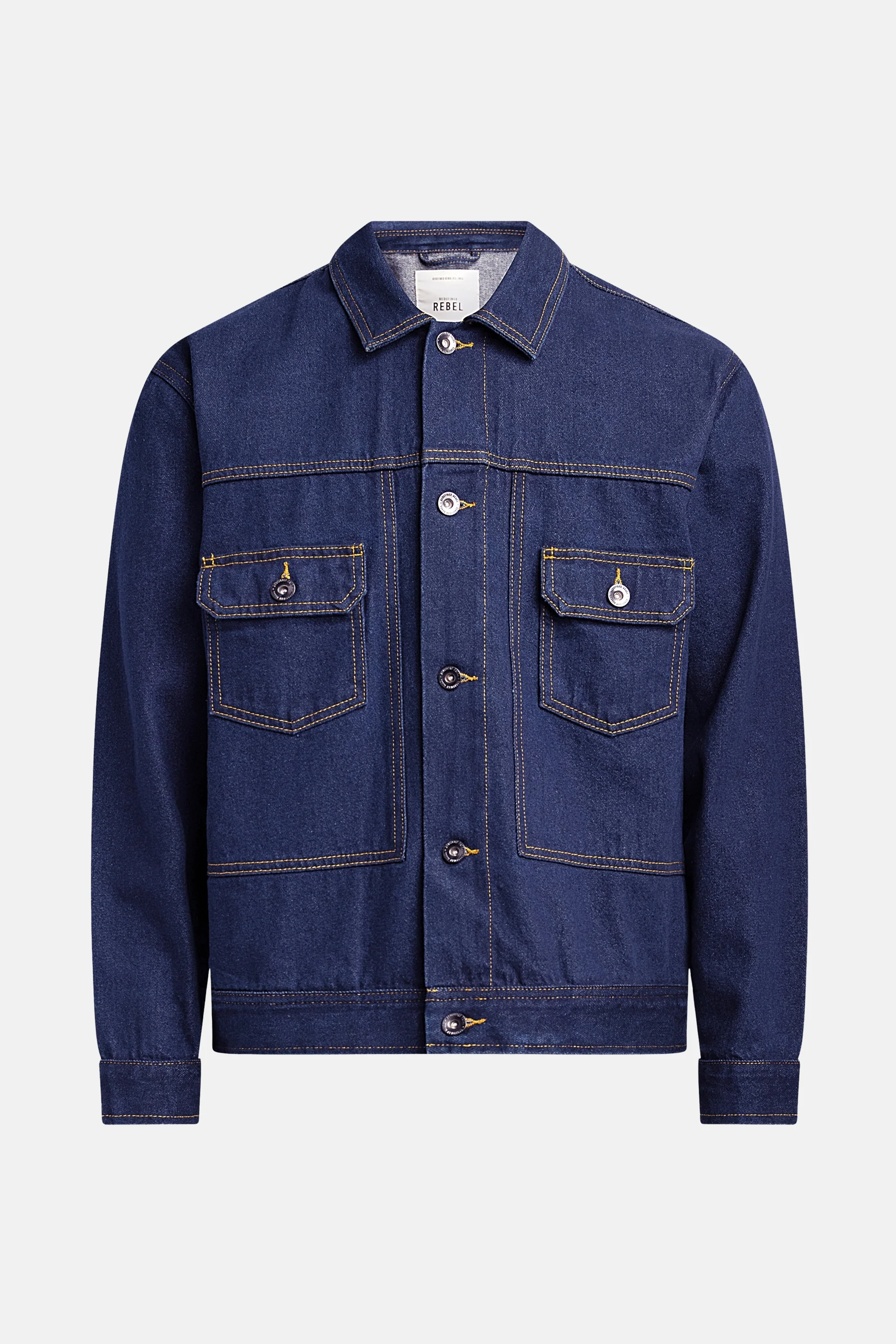 Jeansjas - dark blue denim