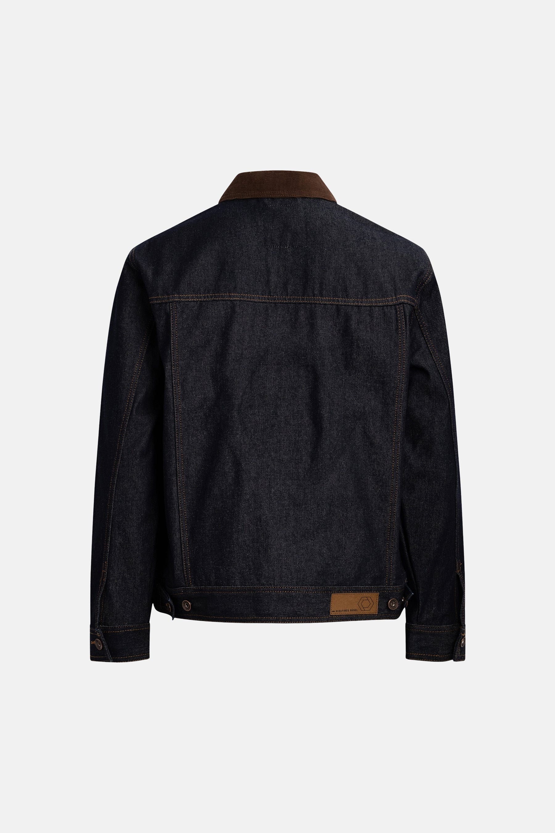 Jeansjas - dark blue denim - Image 6