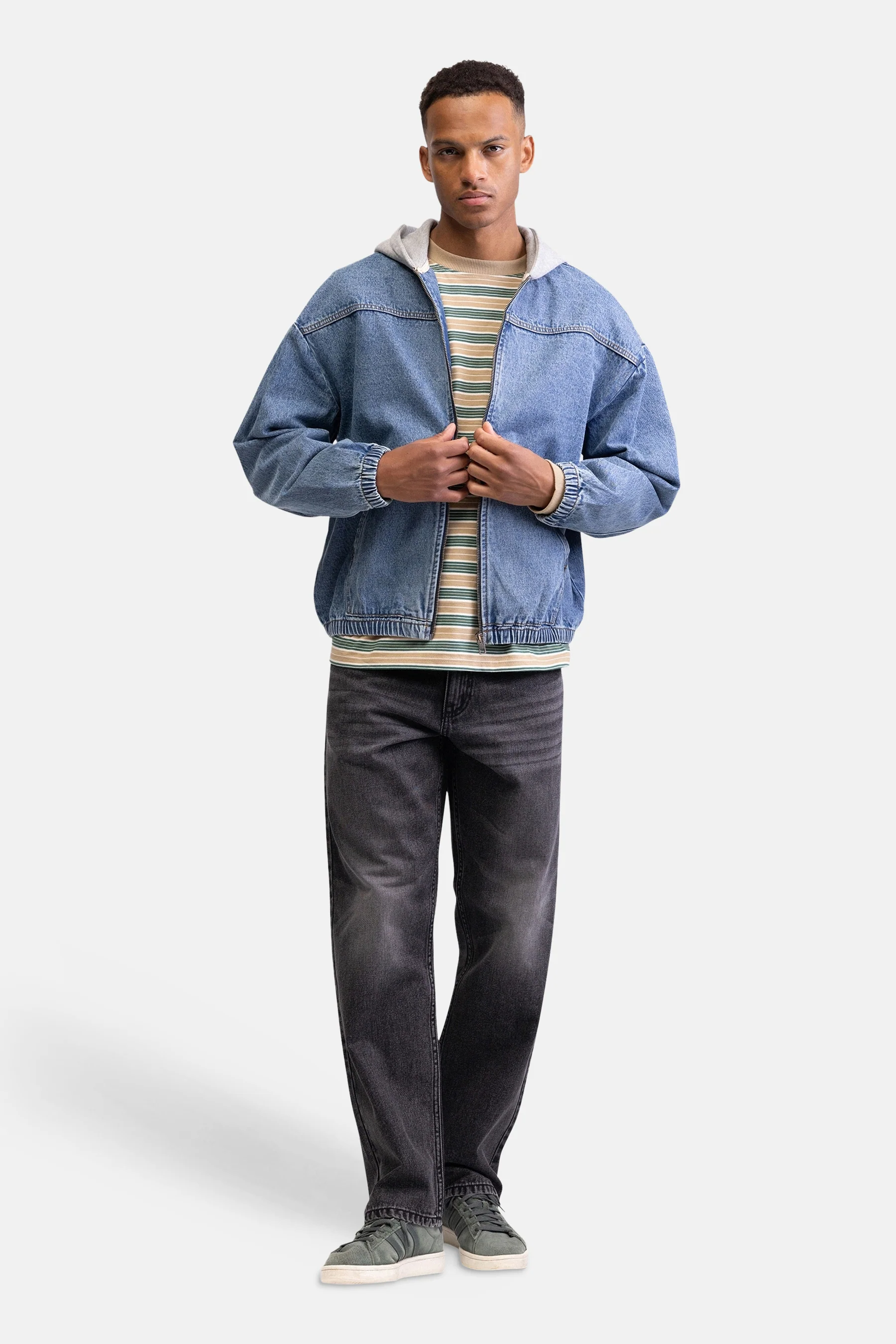Jeansjas - mid blue denim - Image 3