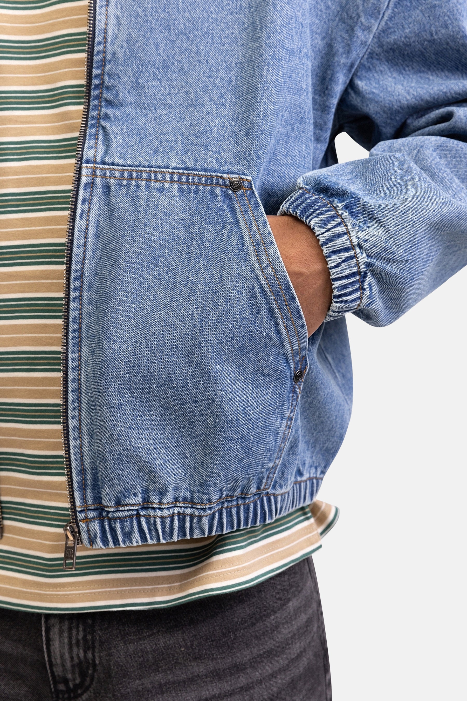 Jeansjas - mid blue denim - Image 4