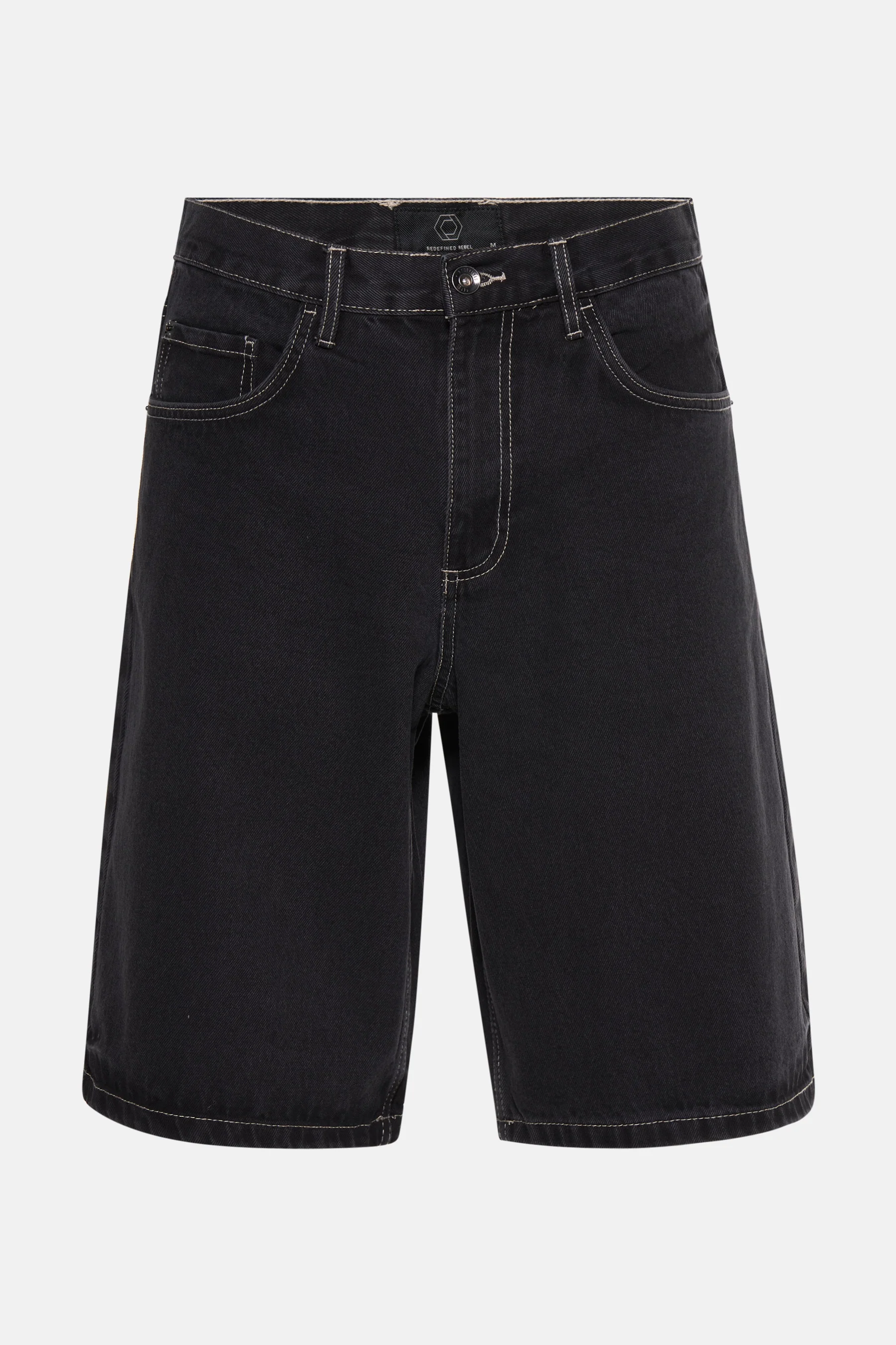 Short - dark grey denim - Image 5