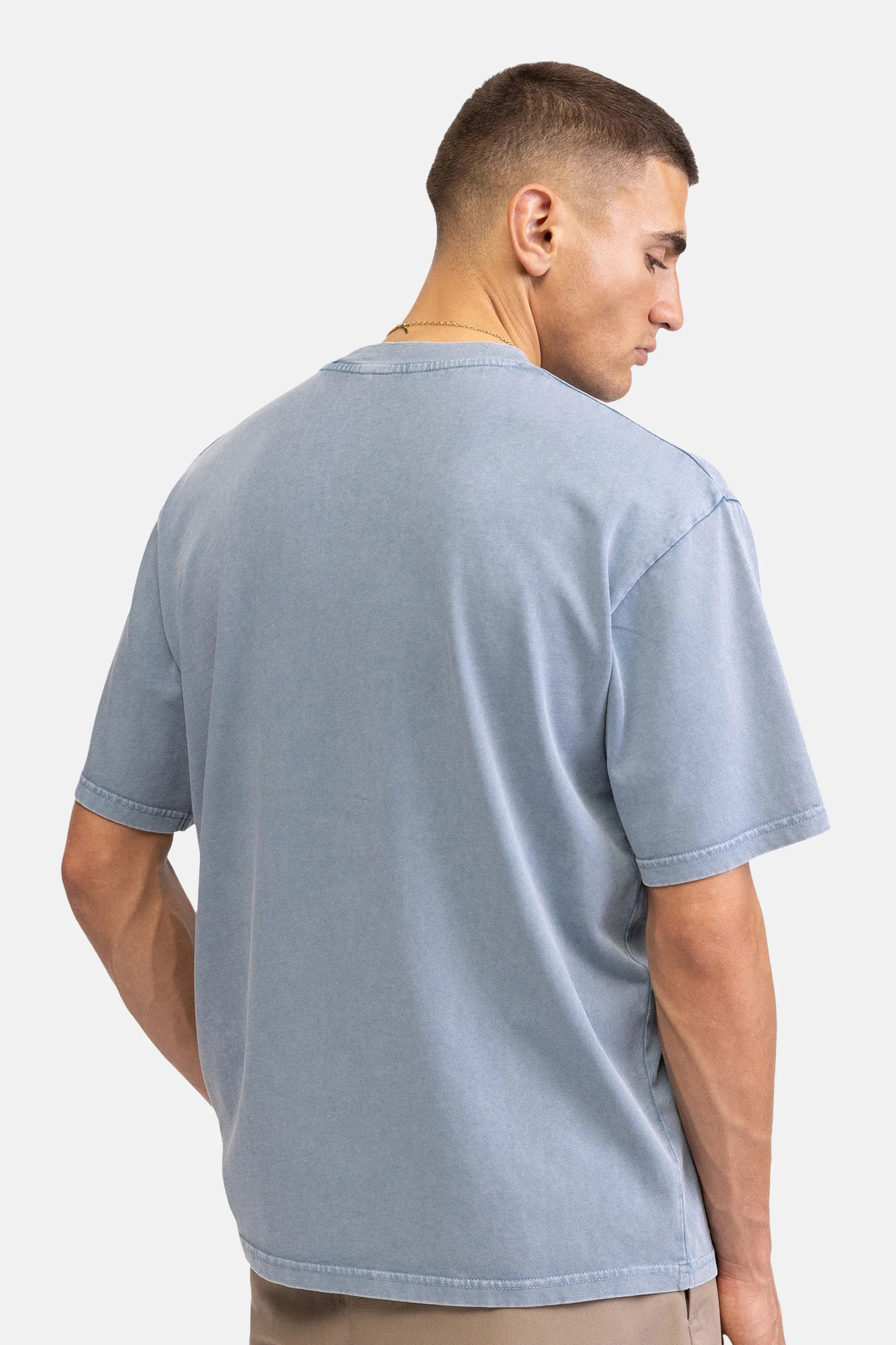 T-shirt met korte mouwen - blauw - Image 3