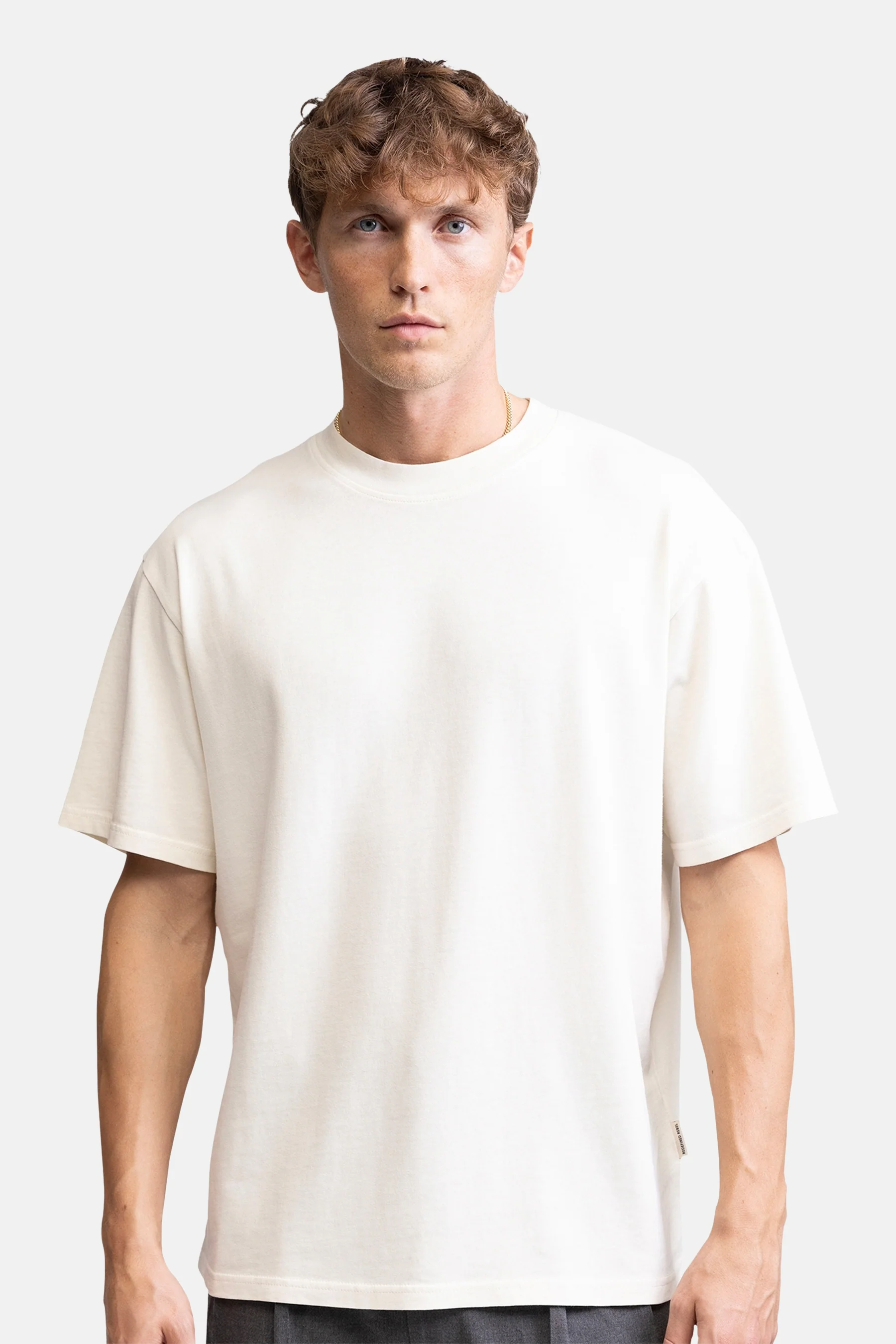 T-shirt met korte mouwen - ecru