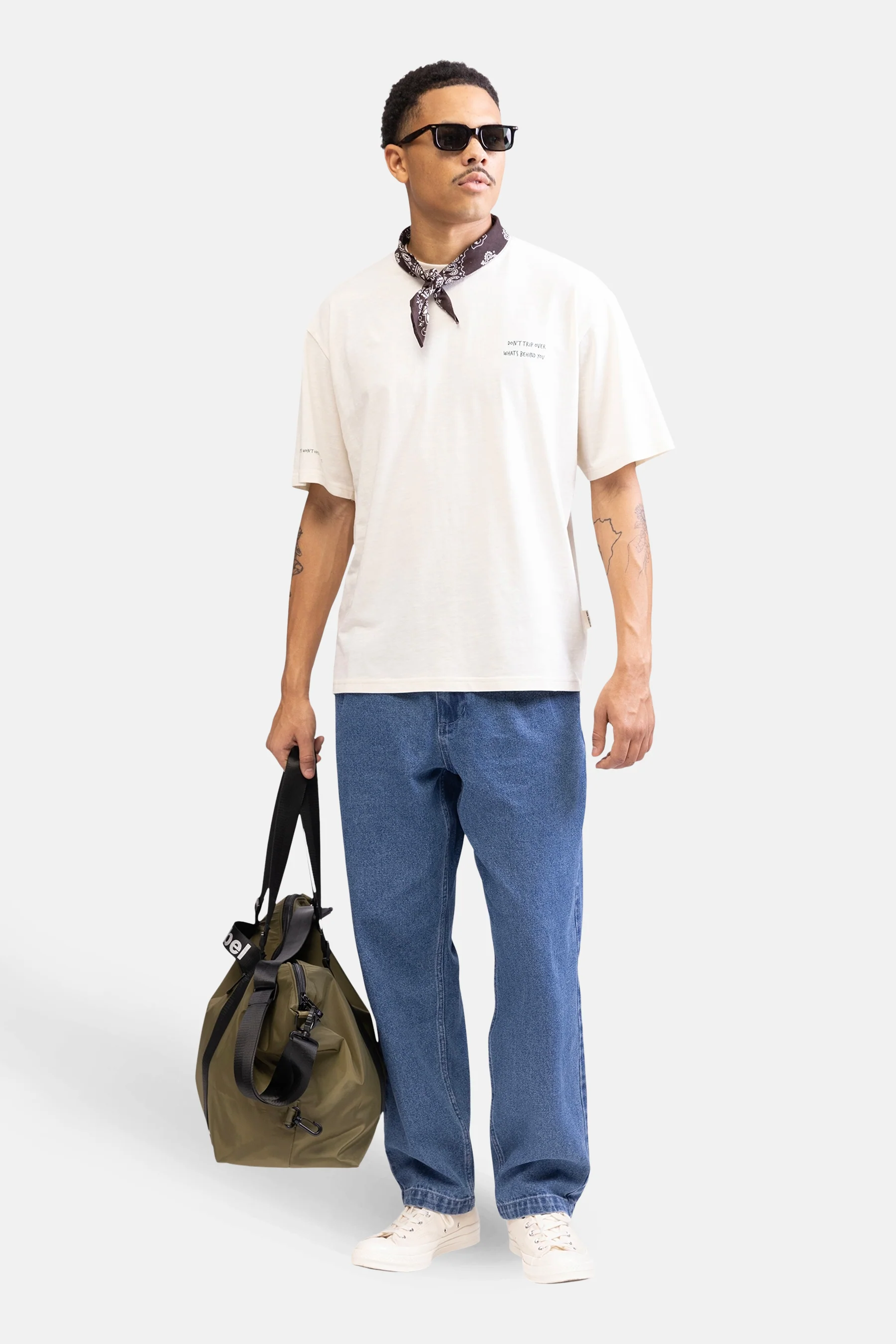 T-shirt met korte mouwen - ecru - Image 3