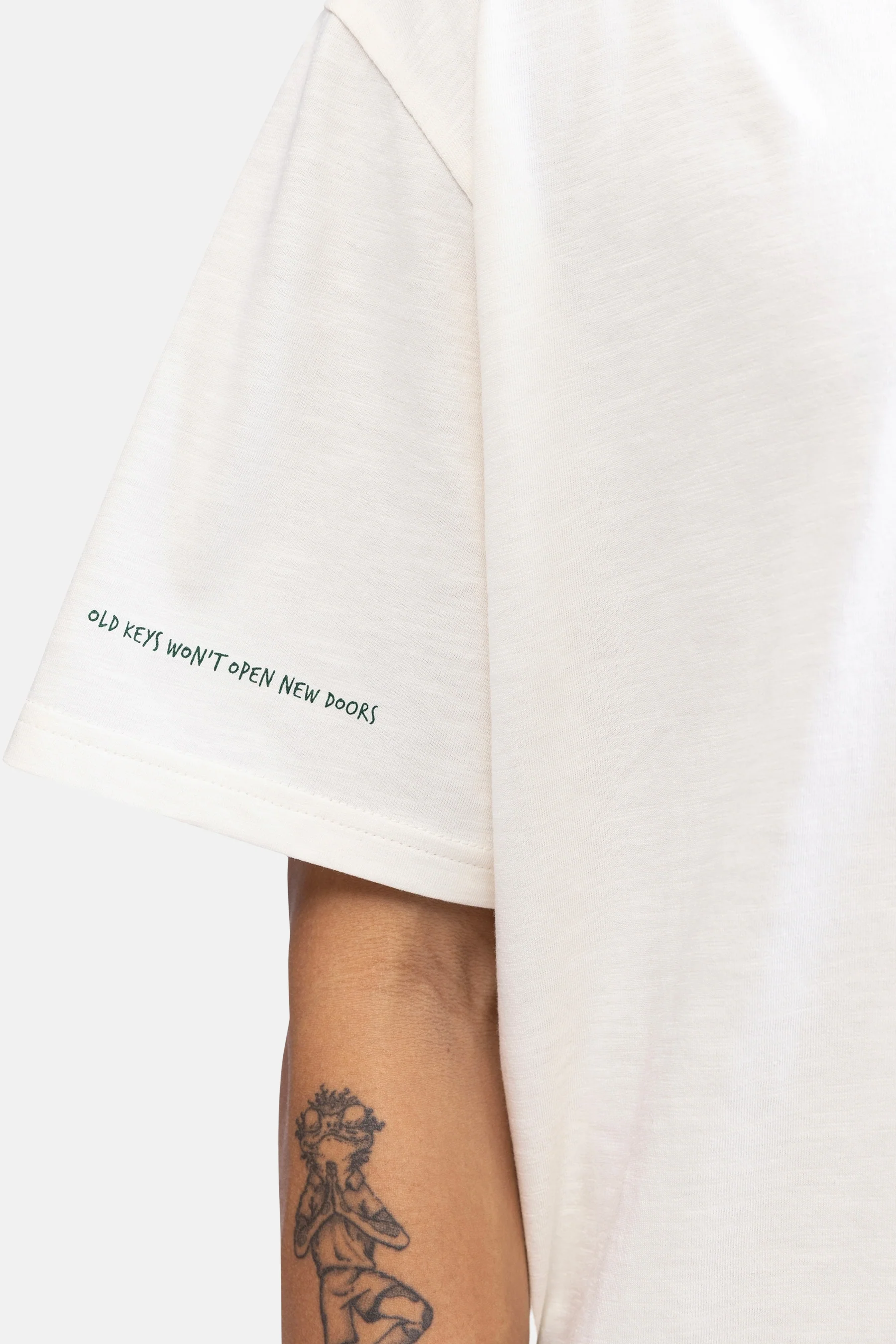 T-shirt met korte mouwen - ecru - Image 4