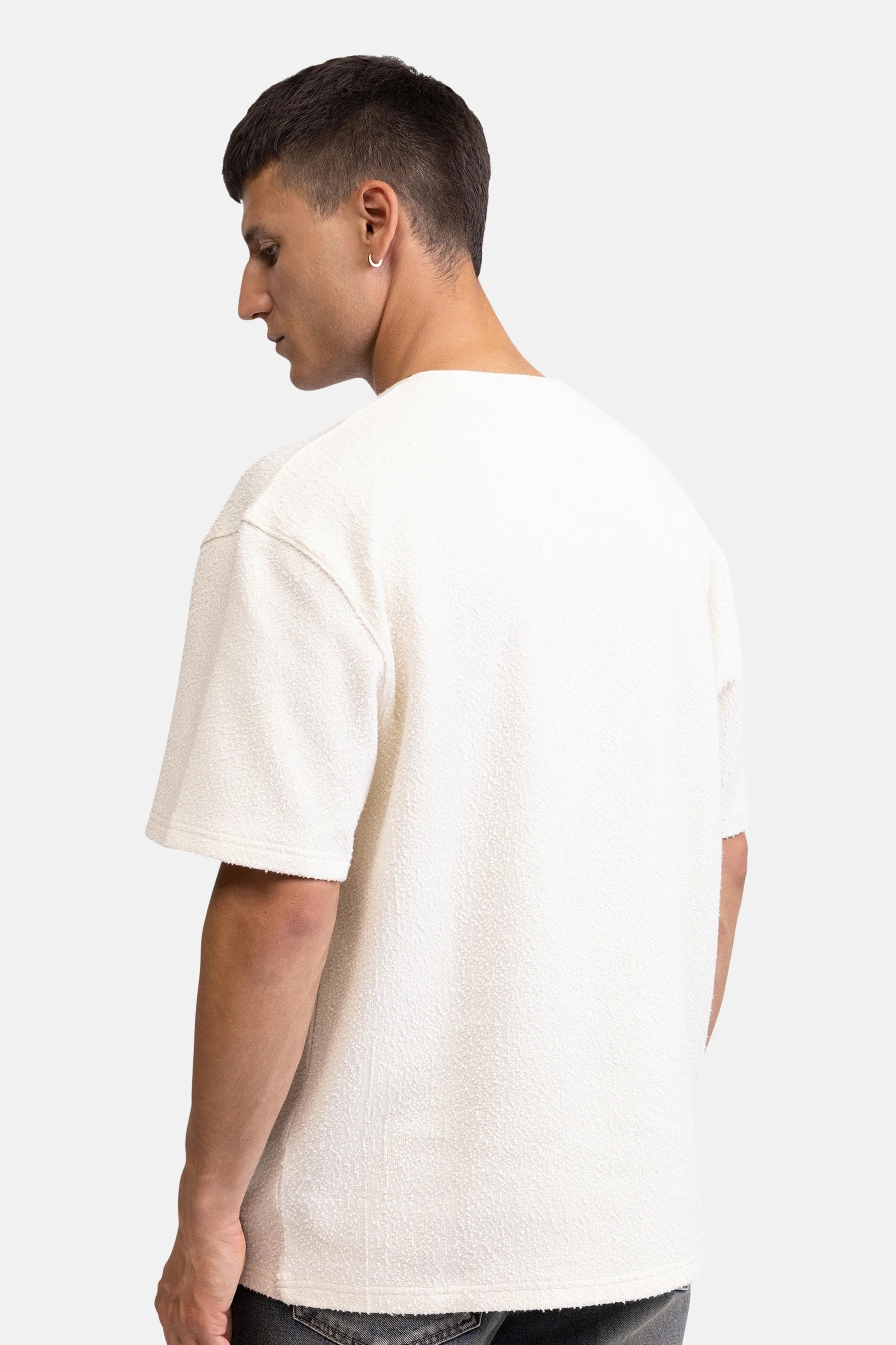 T-shirt met korte mouwen - ecru - Image 3