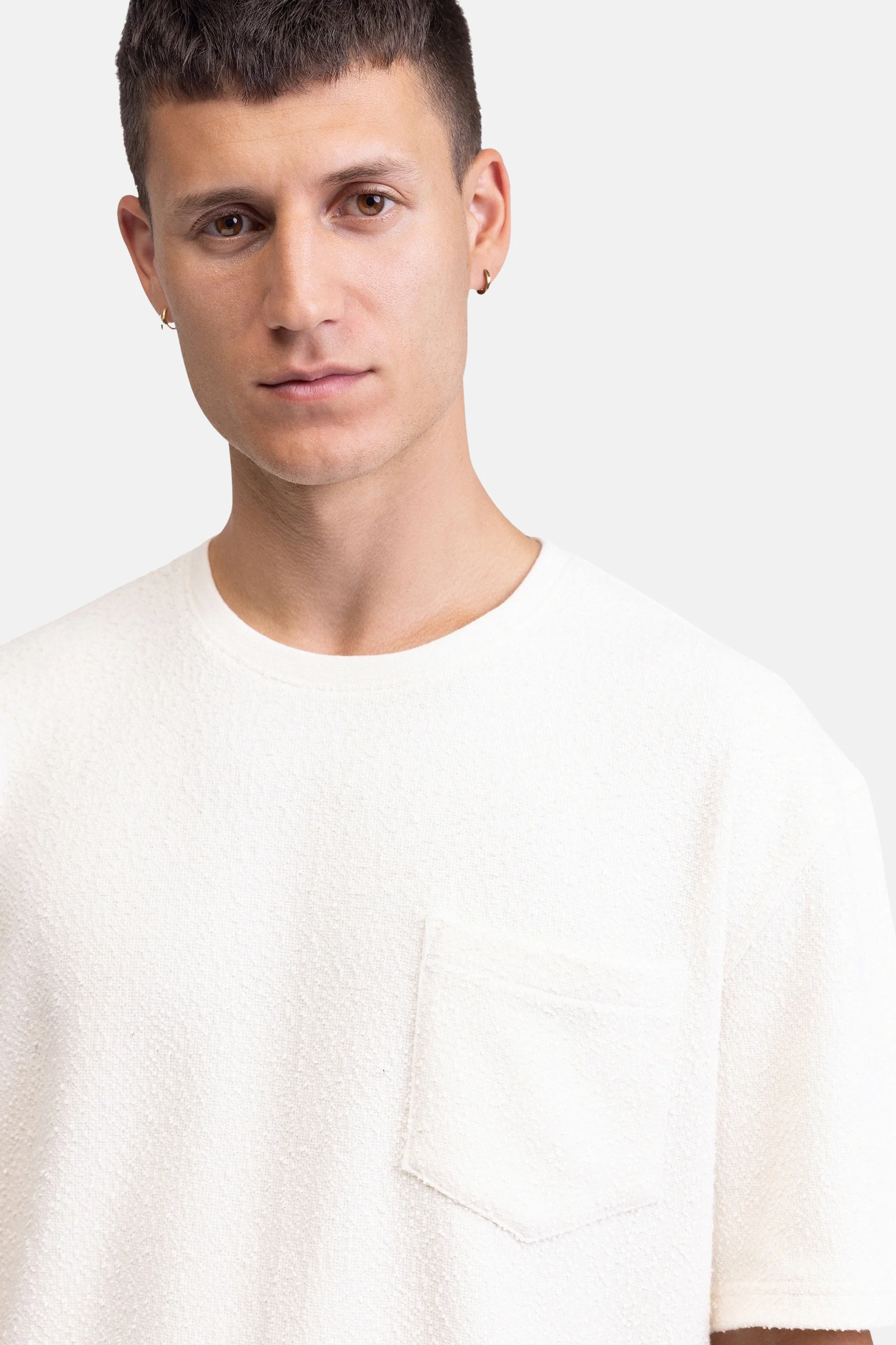 T-shirt met korte mouwen - ecru - Image 4