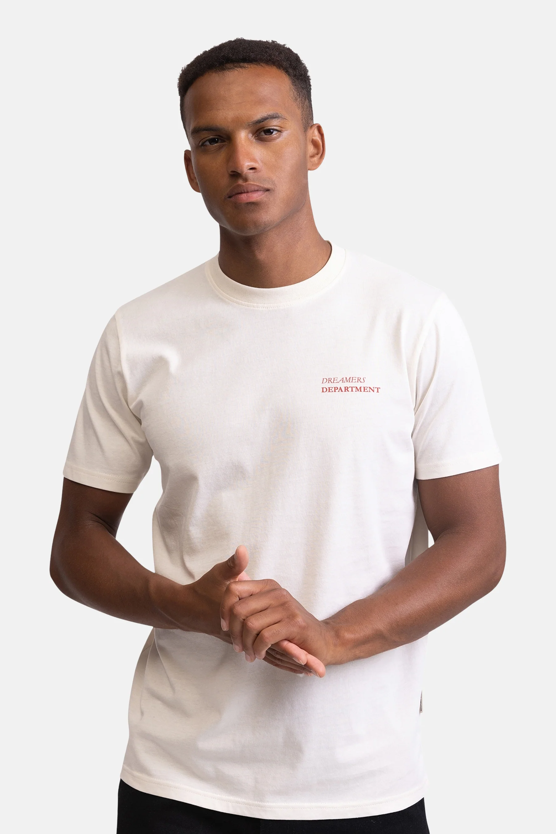 T-shirt met korte mouwen - Ecru - Image 2