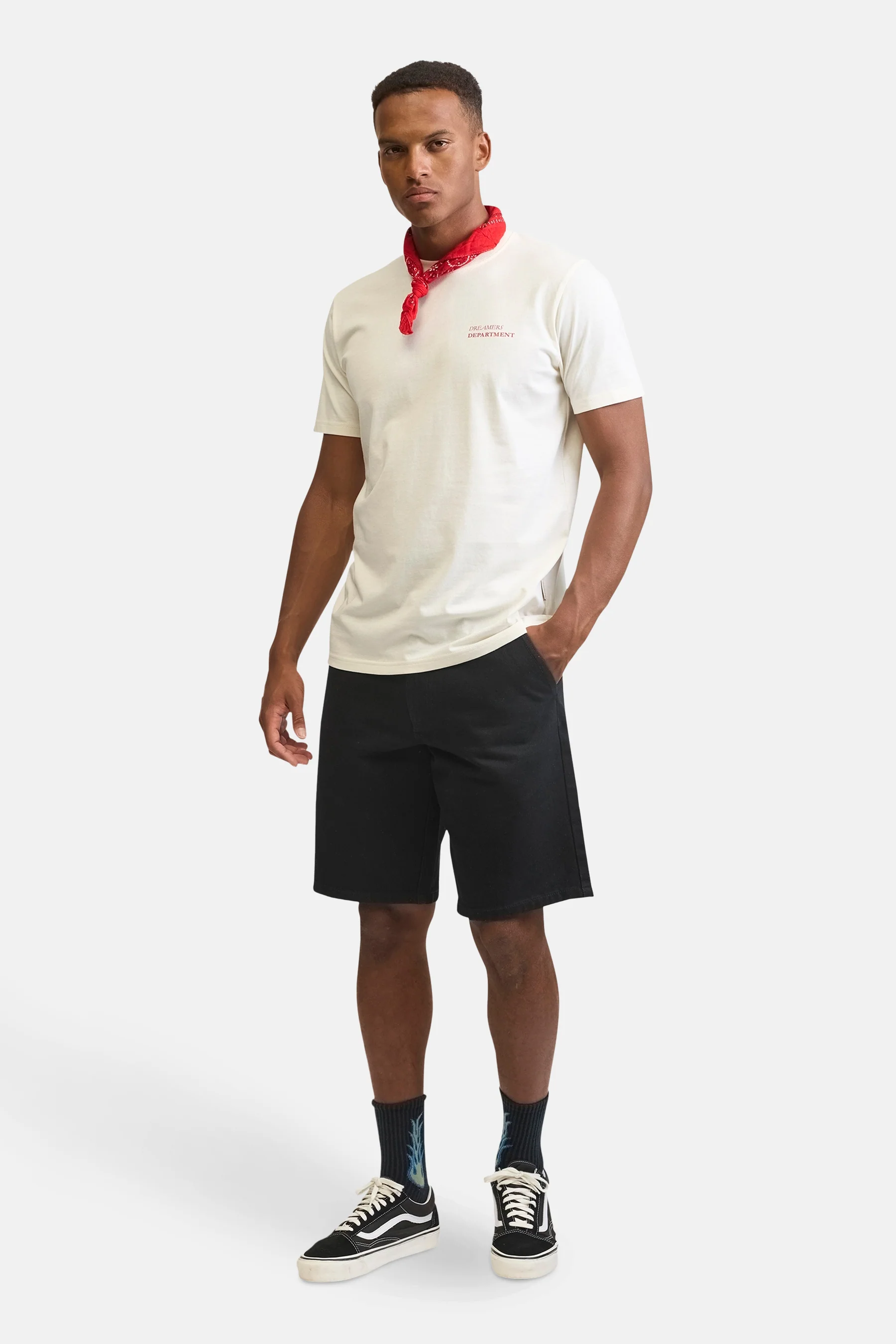 T-shirt met korte mouwen - Ecru - Image 3