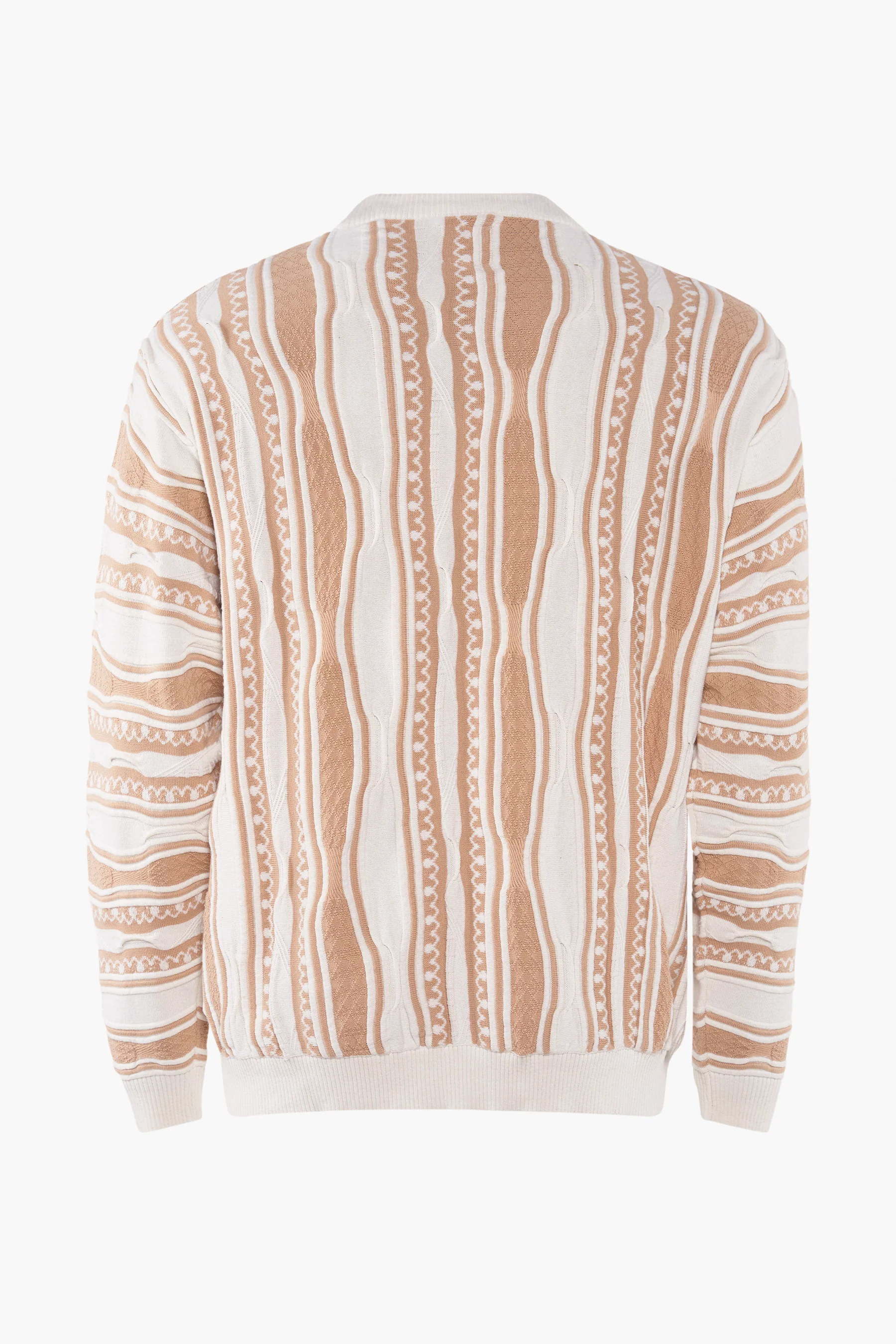 Pull met ronde hals - ecru - Image 2