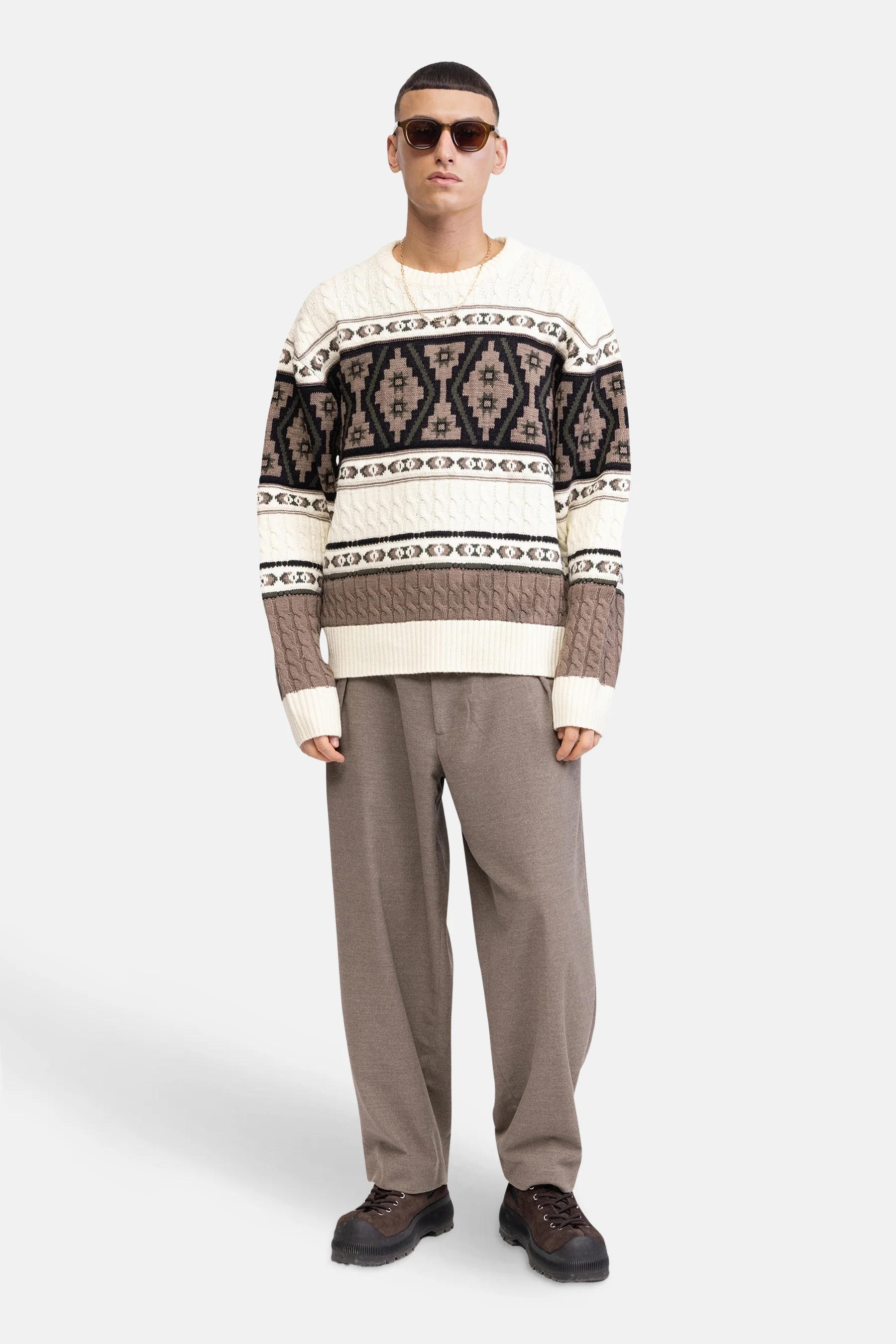 Pull met ronde hals - Multicolor - Image 2