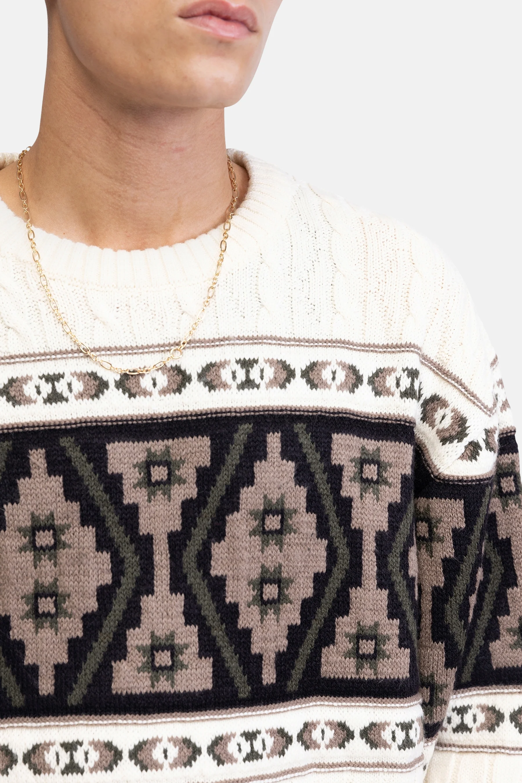 Pull met ronde hals - Multicolor - Image 4