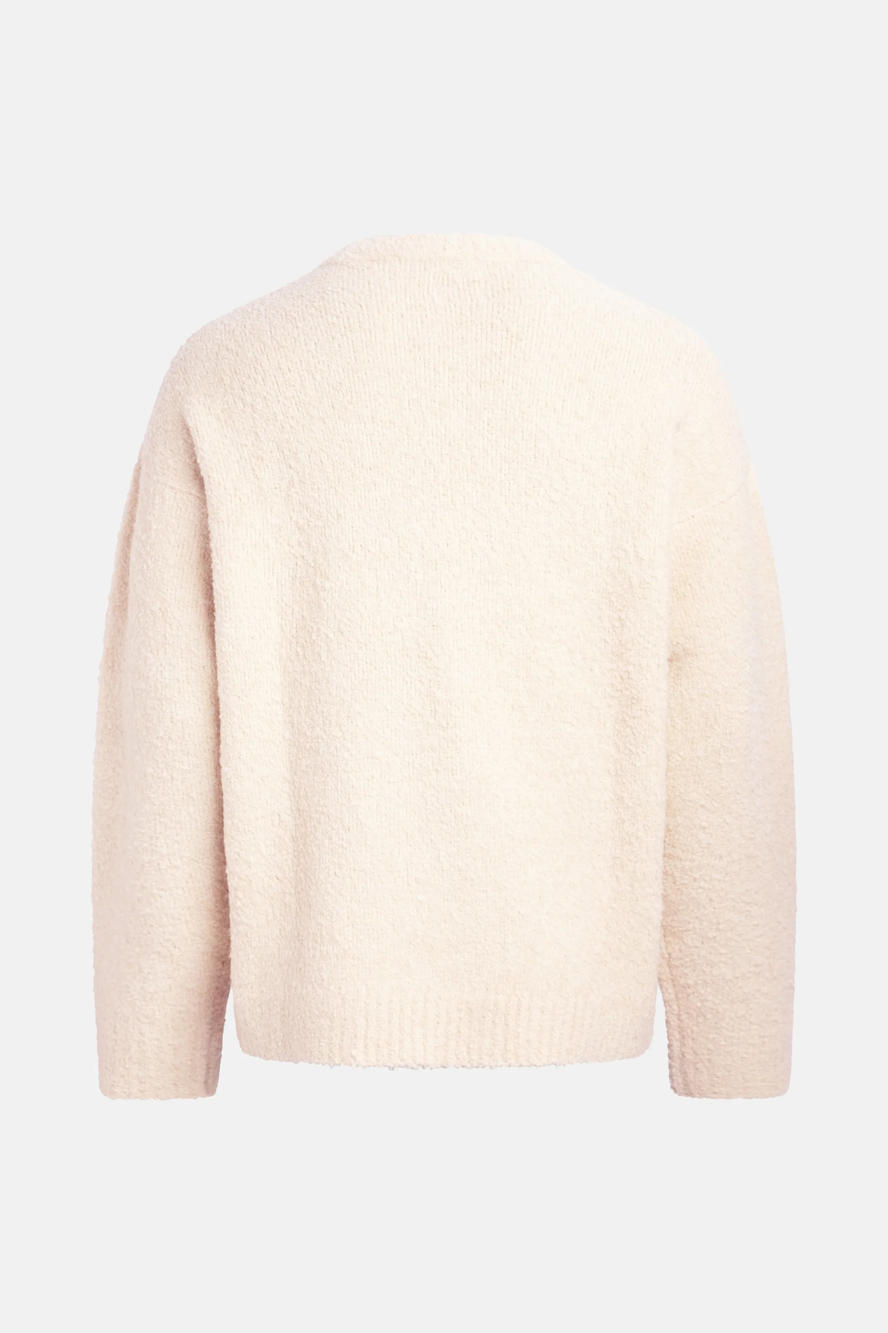 Pull met ronde hals - ecru - Image 5