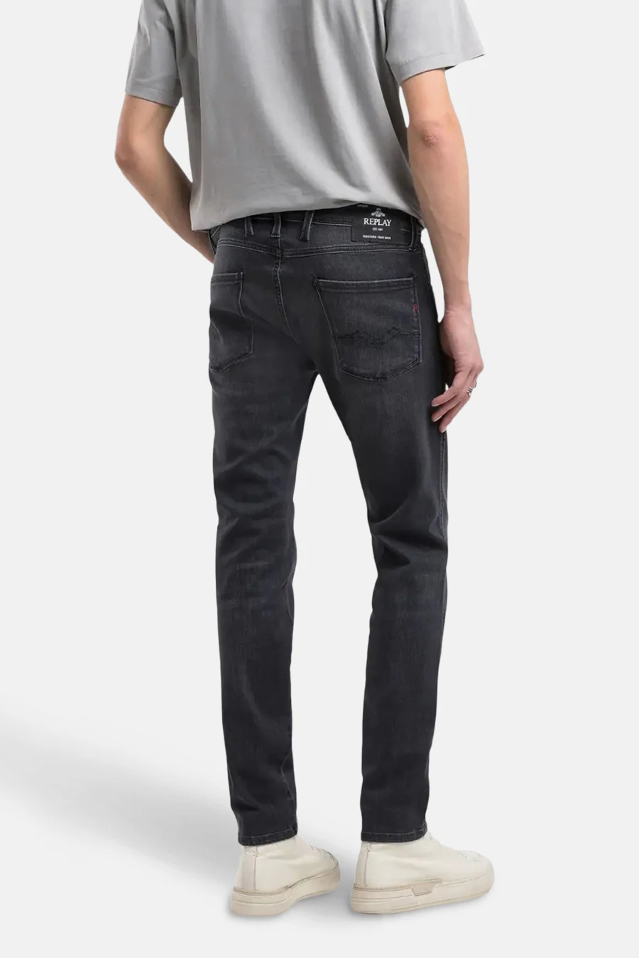 ANBASS - dark grey denim - Image 2